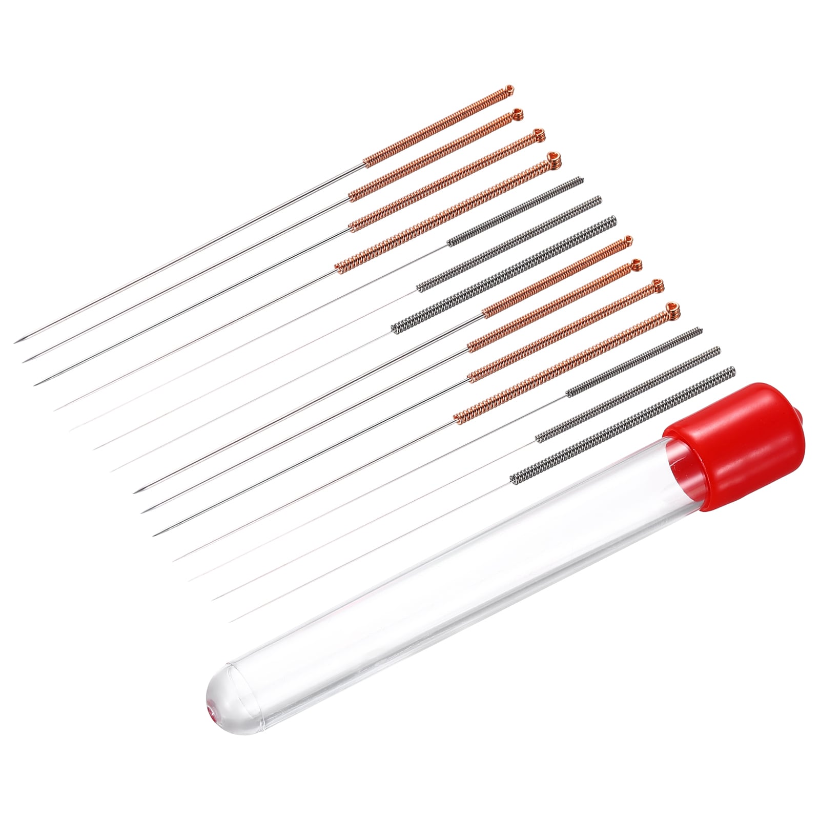 Unique Bargains 14pcs 3D Printer Nozzle Cleaning Kit Precision 0.2-1mm Stainless Steel Cleaner Needles for 3D Printer Clog Removal Maintenance