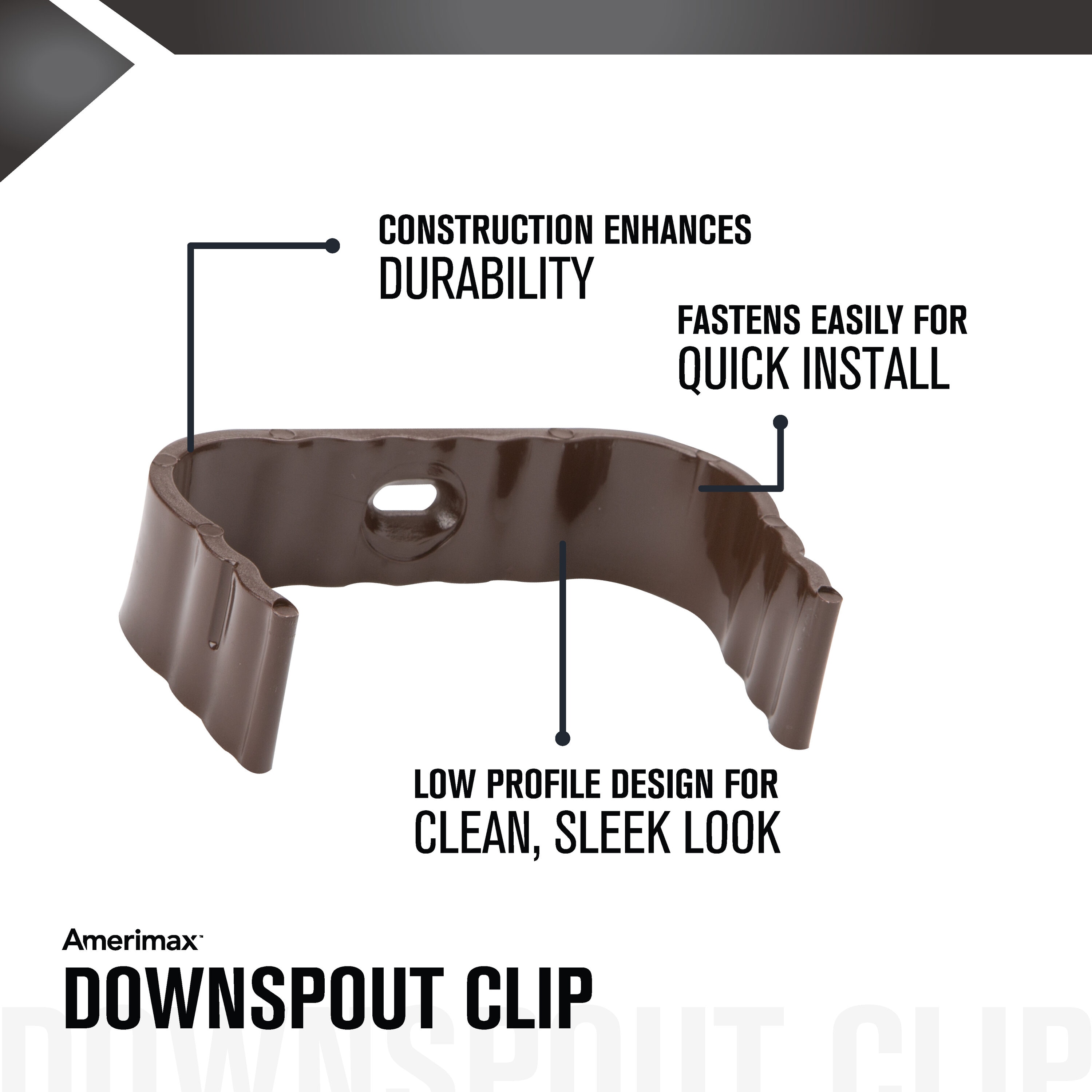 Amerimax M1634-30HP Downspout-Components - View #2