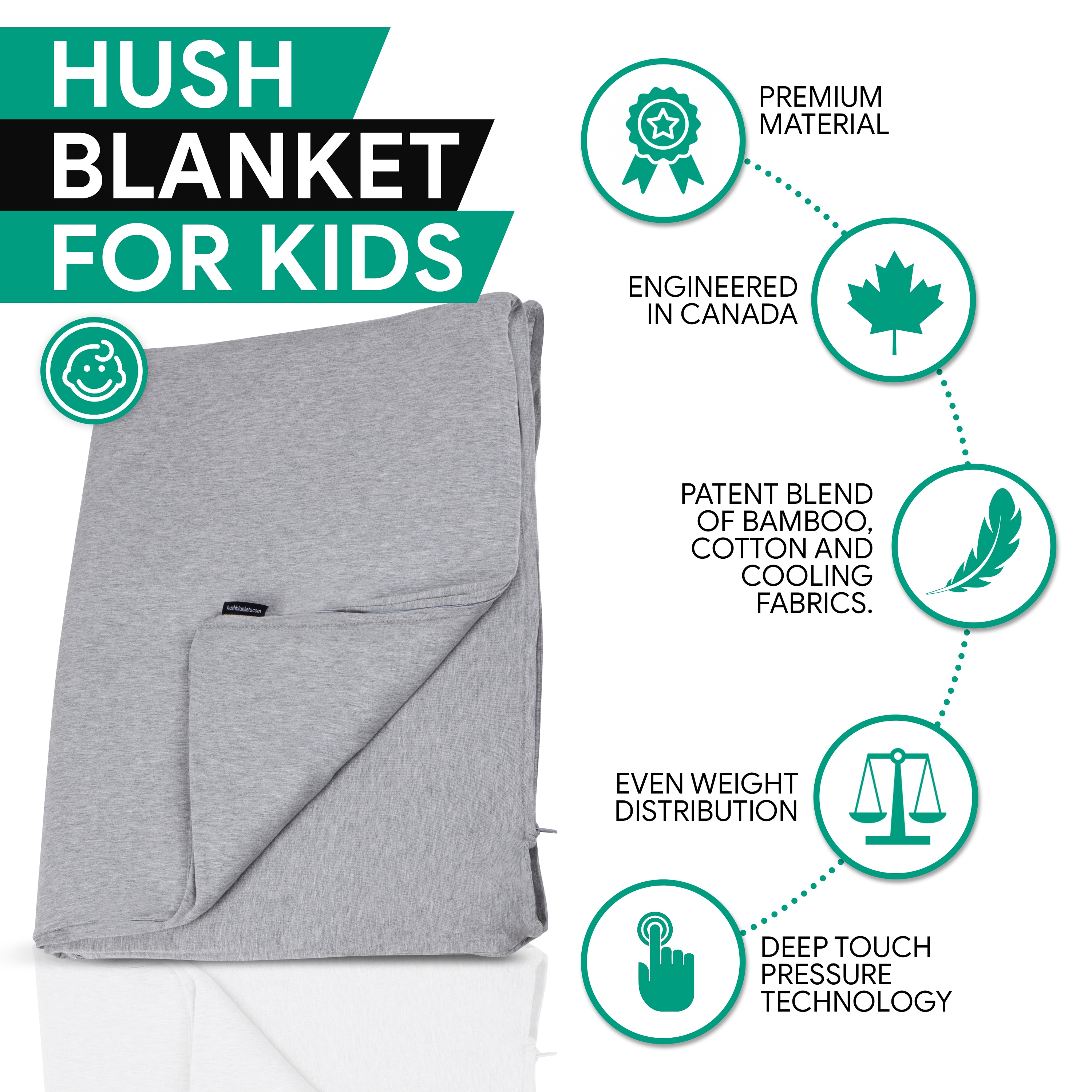 Hush 60X80-ICED-15 Blankets-And-Throws - View #2