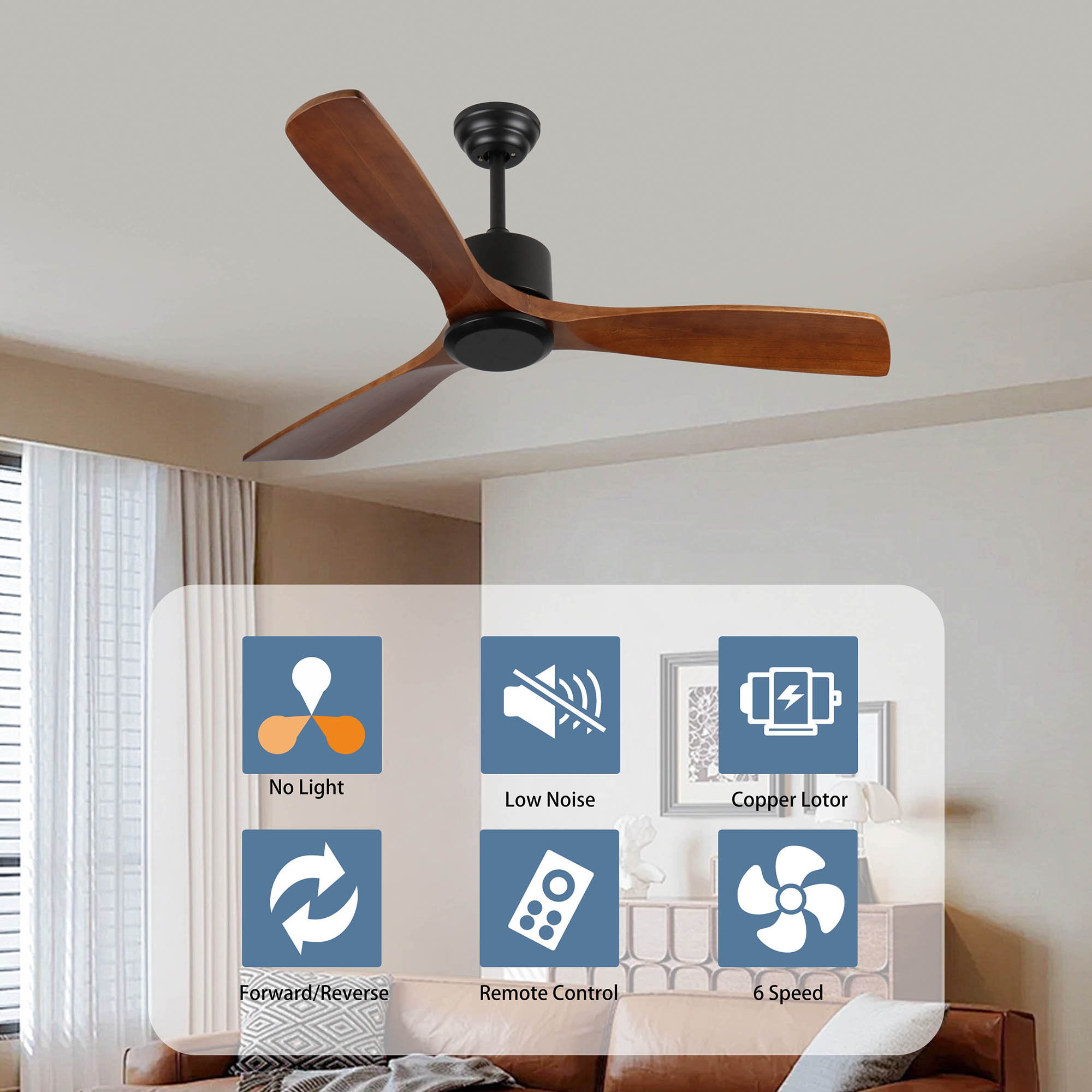 Bybafun YB5700068 Ceiling-Fans - View #4