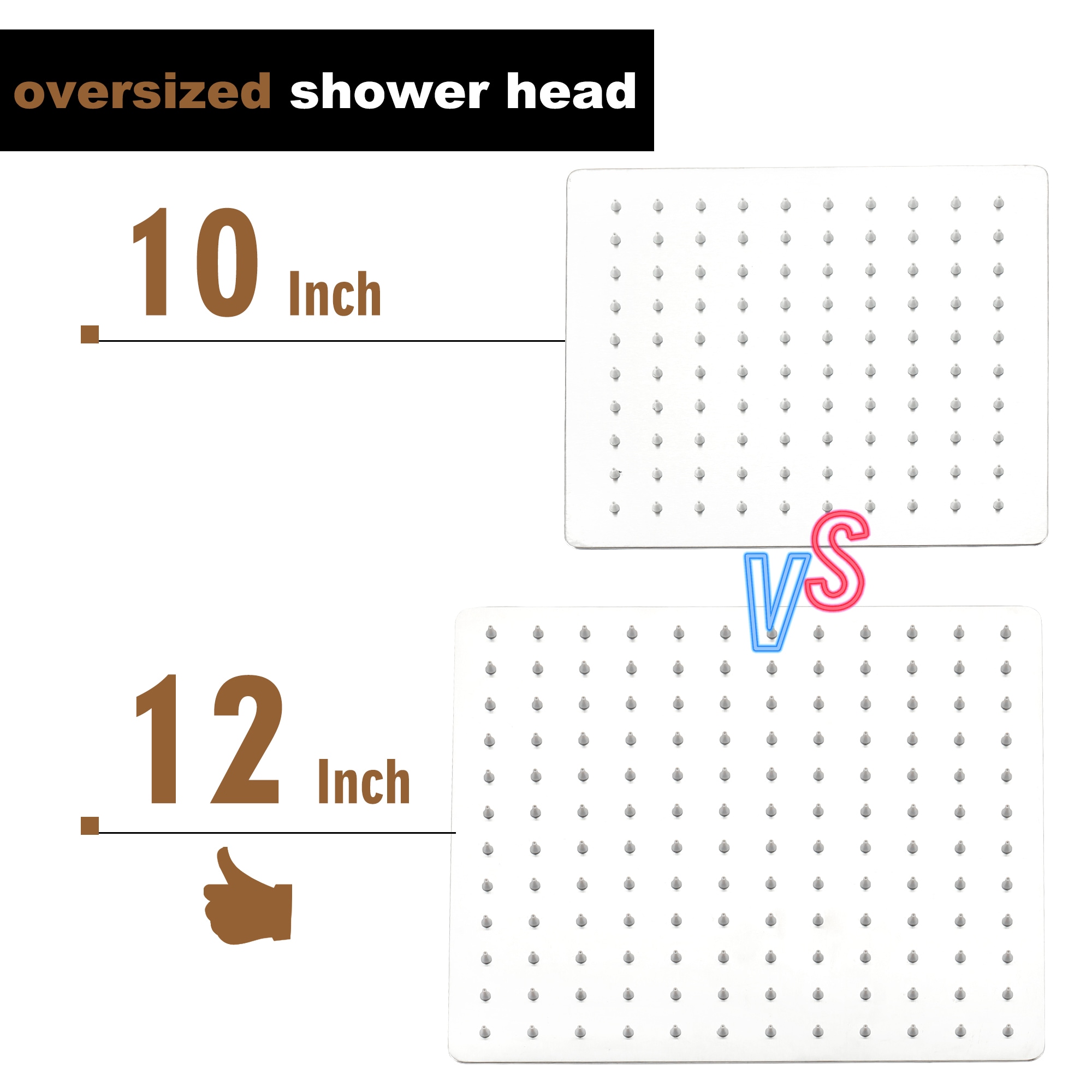 Clihome CL-028-MB-SL Showerhead-Bar-Panels - View #10