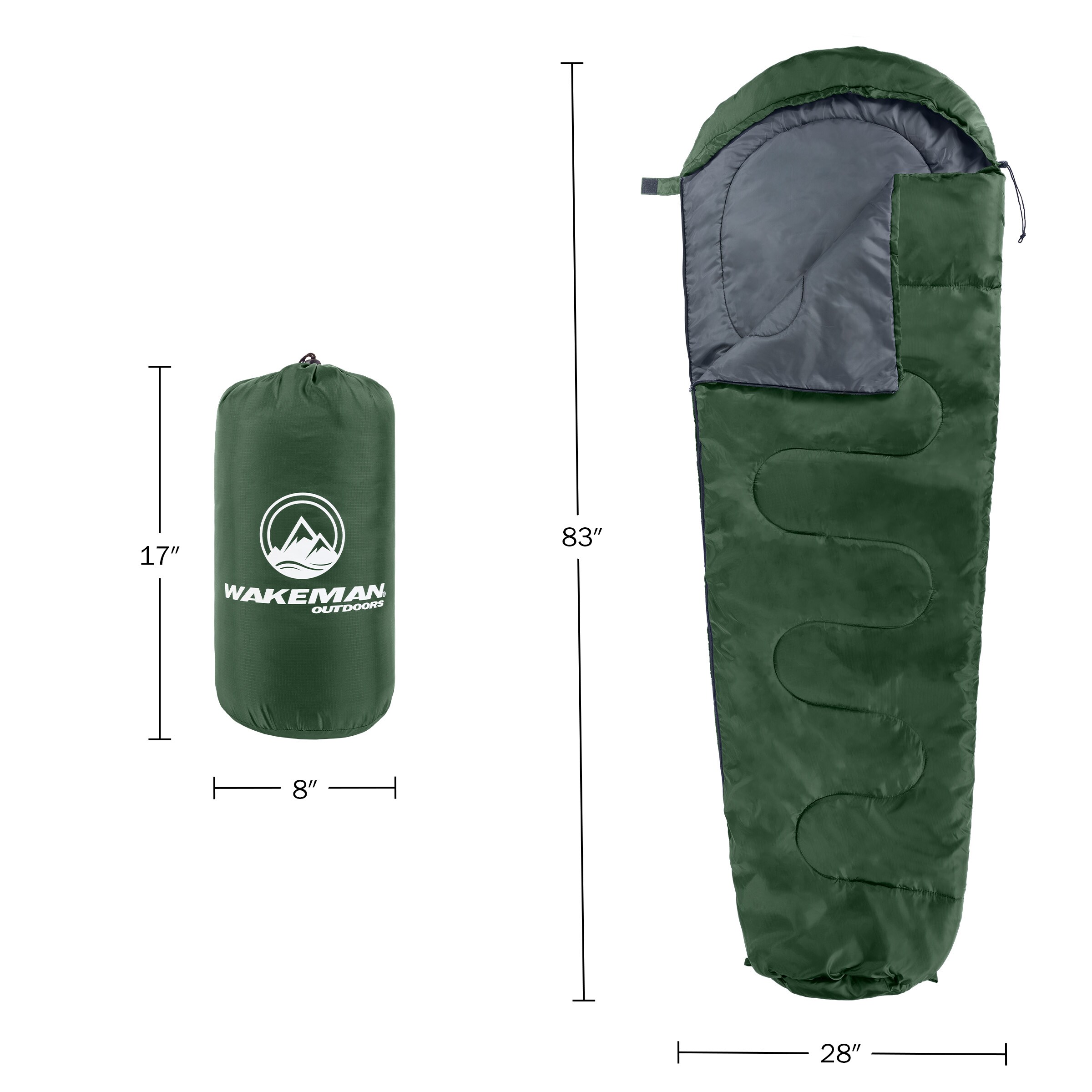 Wakeman 75-CMP1162 Sleeping-Bags - View #6