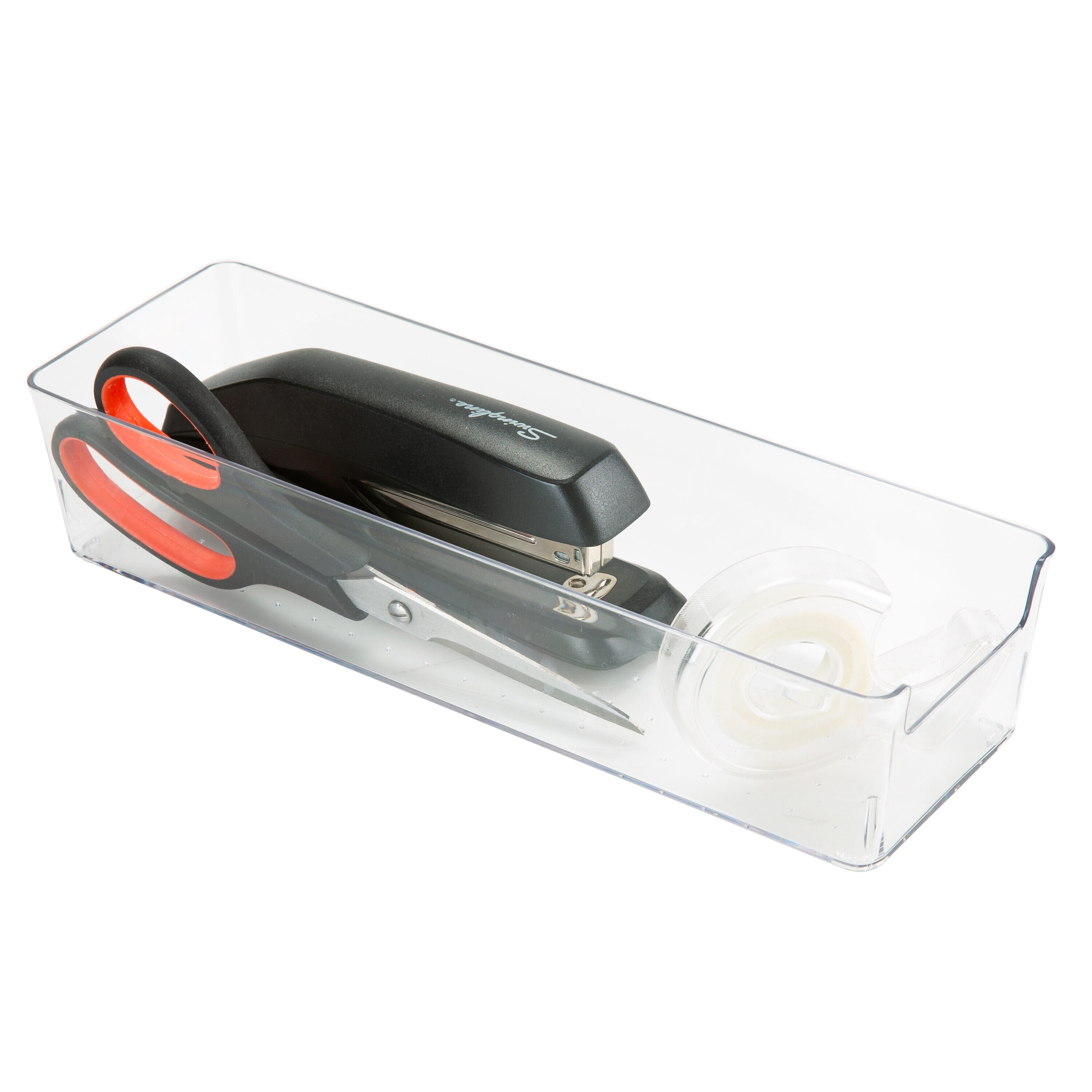 Simplify 12-in x 6-in Clear Plastic Drawer Divider in the Drawer Organizers  department at