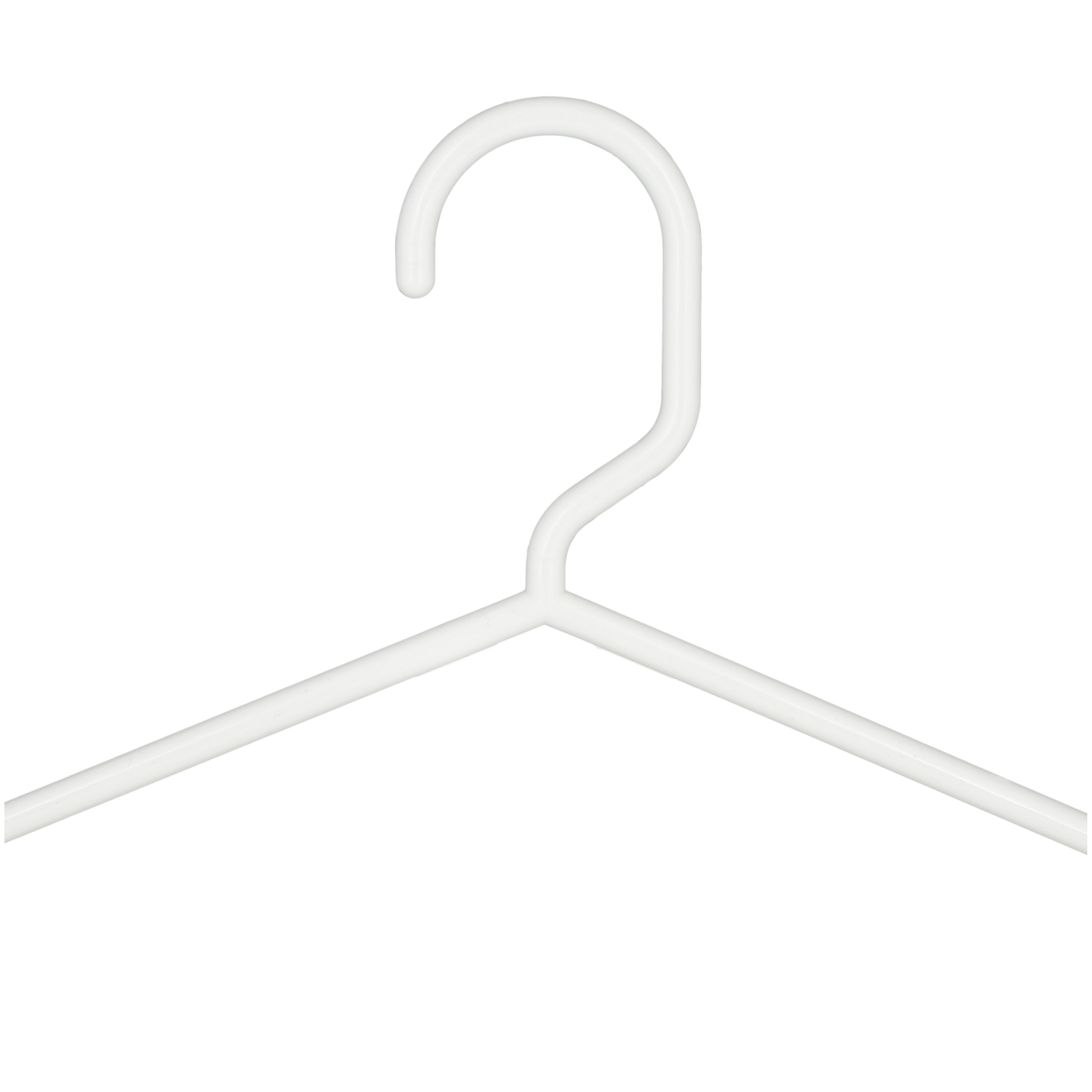 Merrick Plastic Clothing Hanger, 100 Pack, Black 