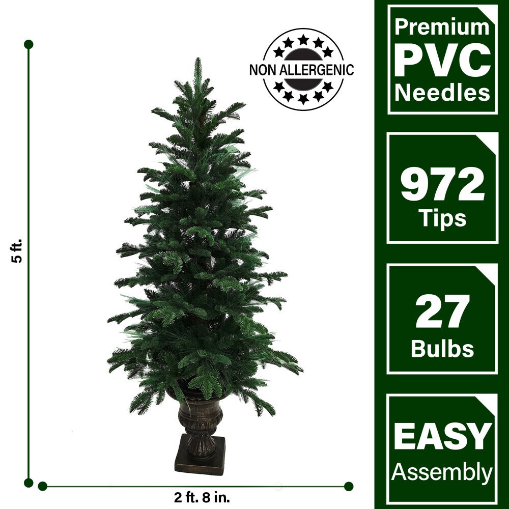 Fraser Hill Farm FFFTFOPT050-6GR Artificial-Christmas-Trees - View #3