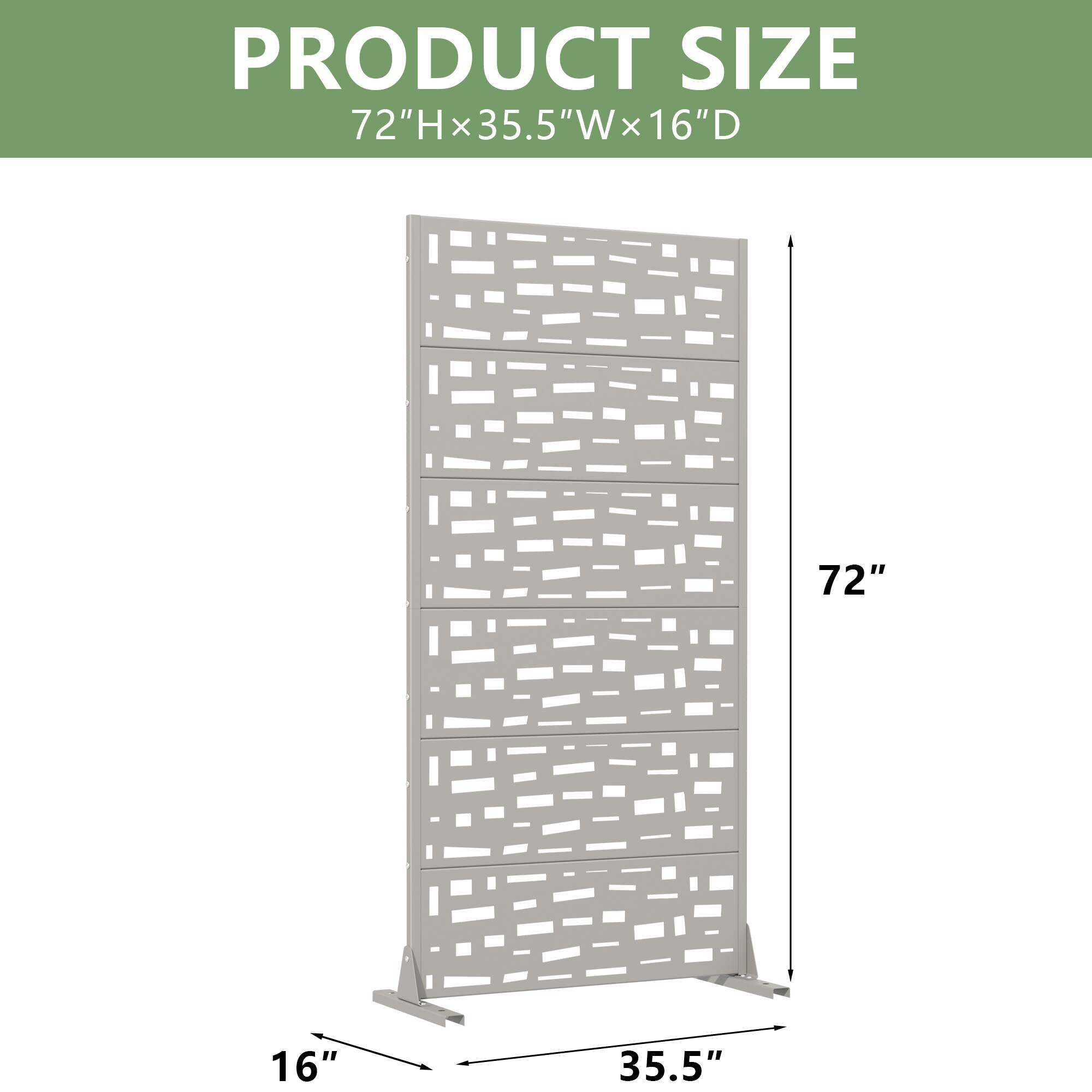 Dovelina LS0103-020525 Outdoor-Privacy-Screen - View #4