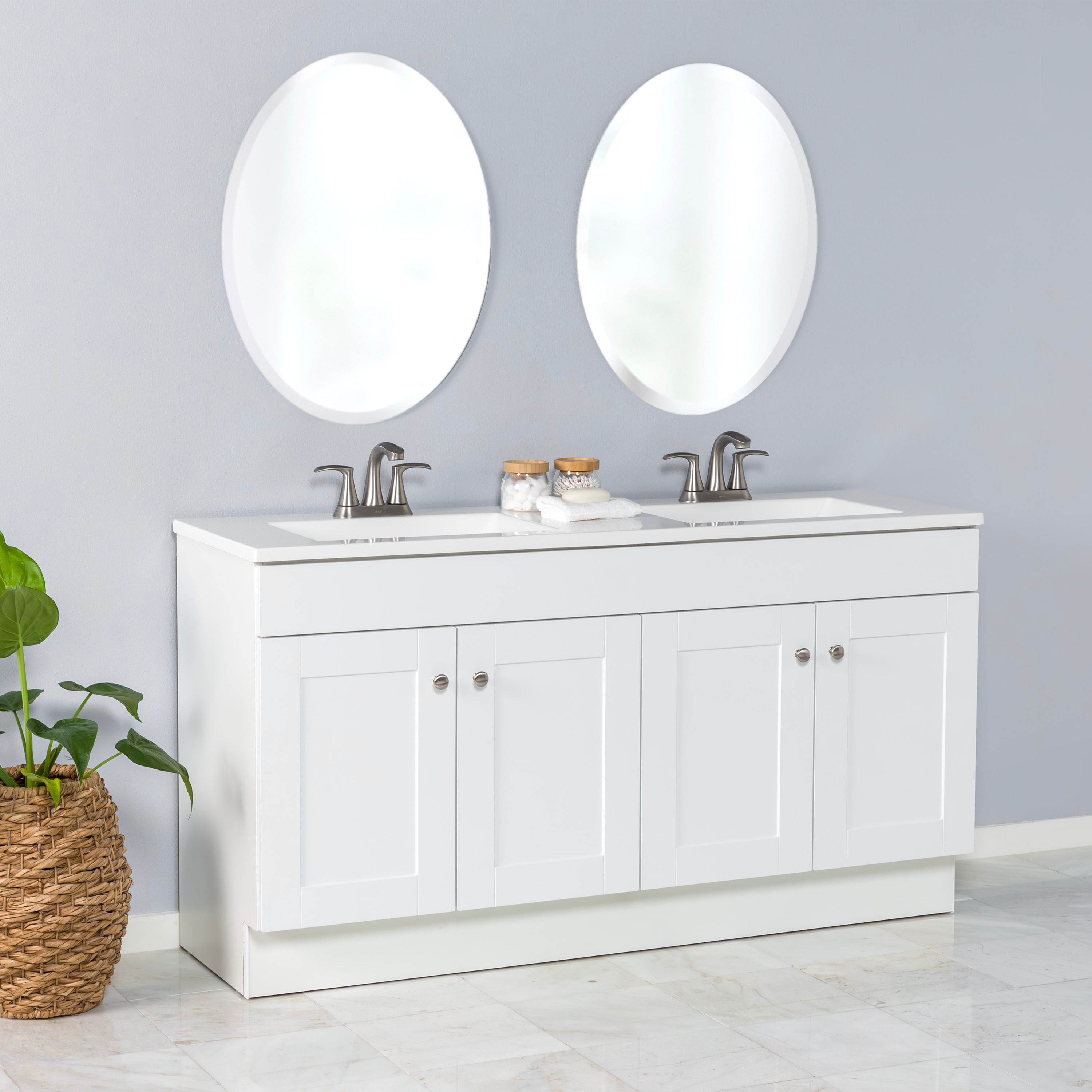 Project Source LWW022760P2-WH Bath-Vanity-Combo - View #6