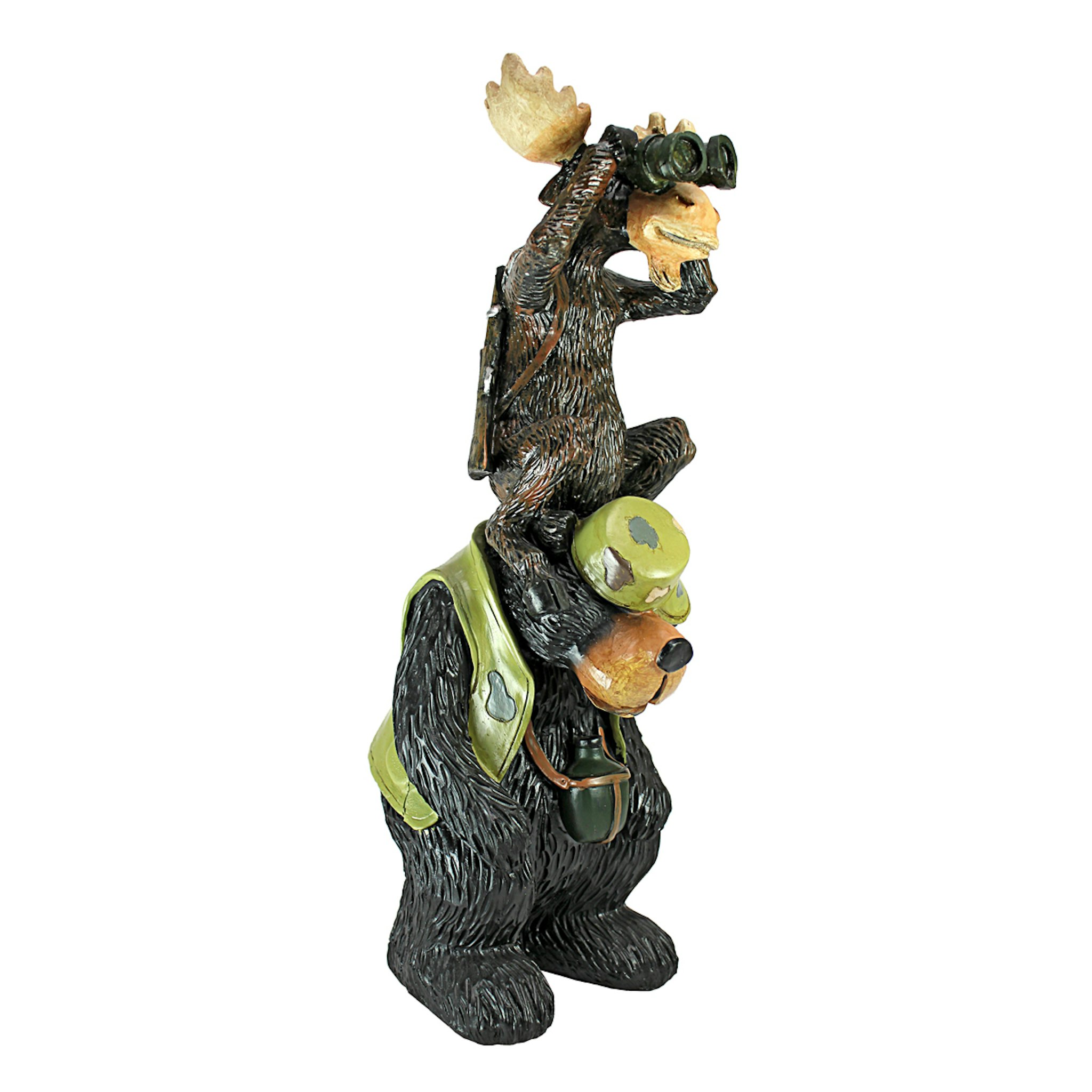 Design Toscano 13-in H x 4.5-in W Bear Garden Statue in the Garden ...