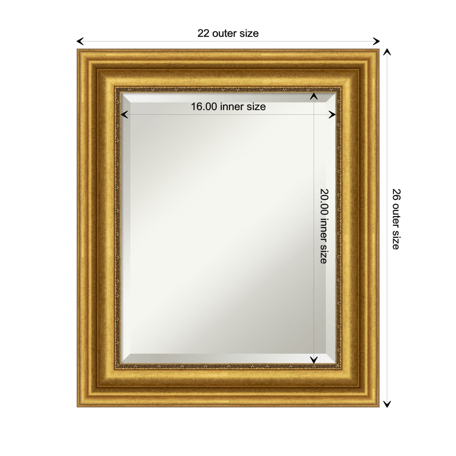 Amanti Art DSW4593016 Framed-Bath-Mirrors - View #4