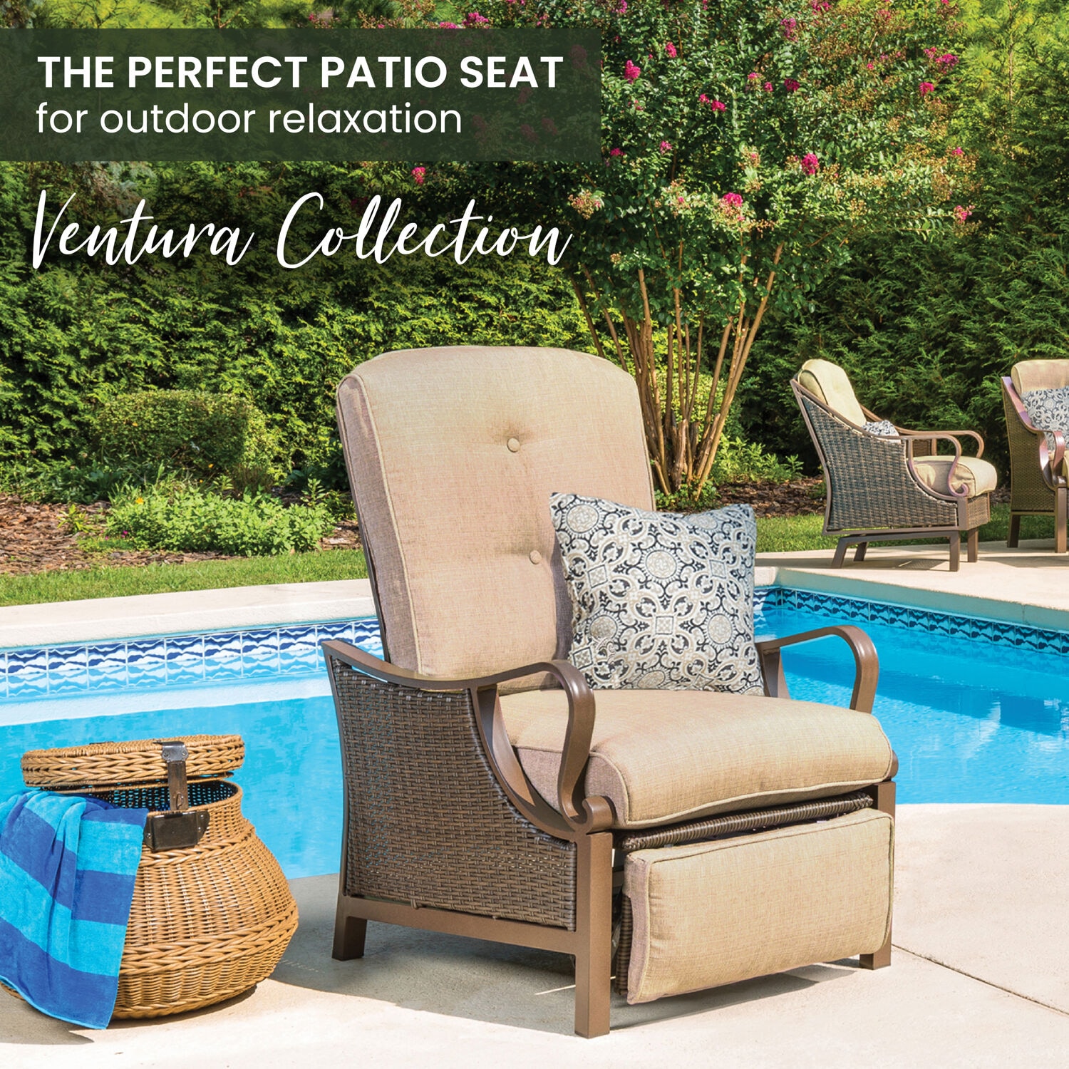 Hanover VENTURAREC-TAN Patio-Chairs - View #4