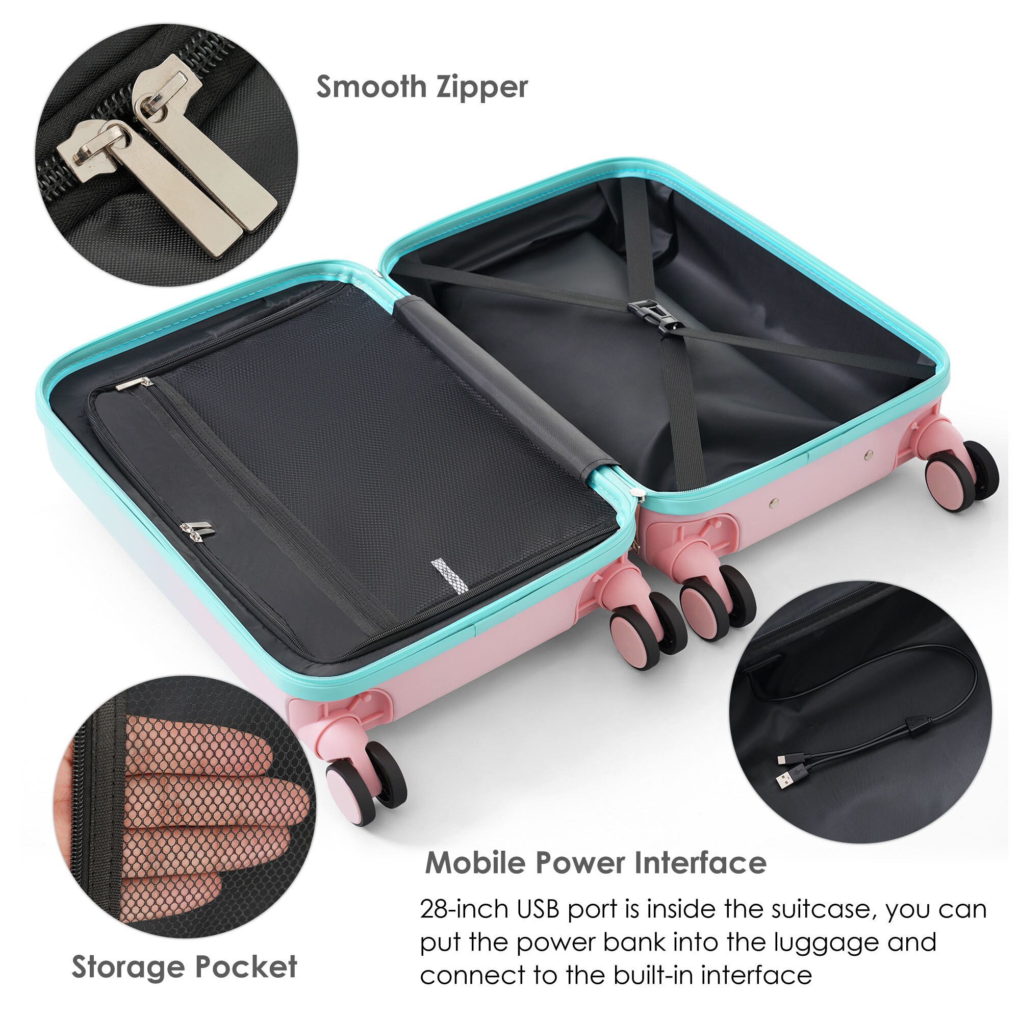 SINOFURN SYD9600003LB Luggage-And-Luggage-Sets - View #10