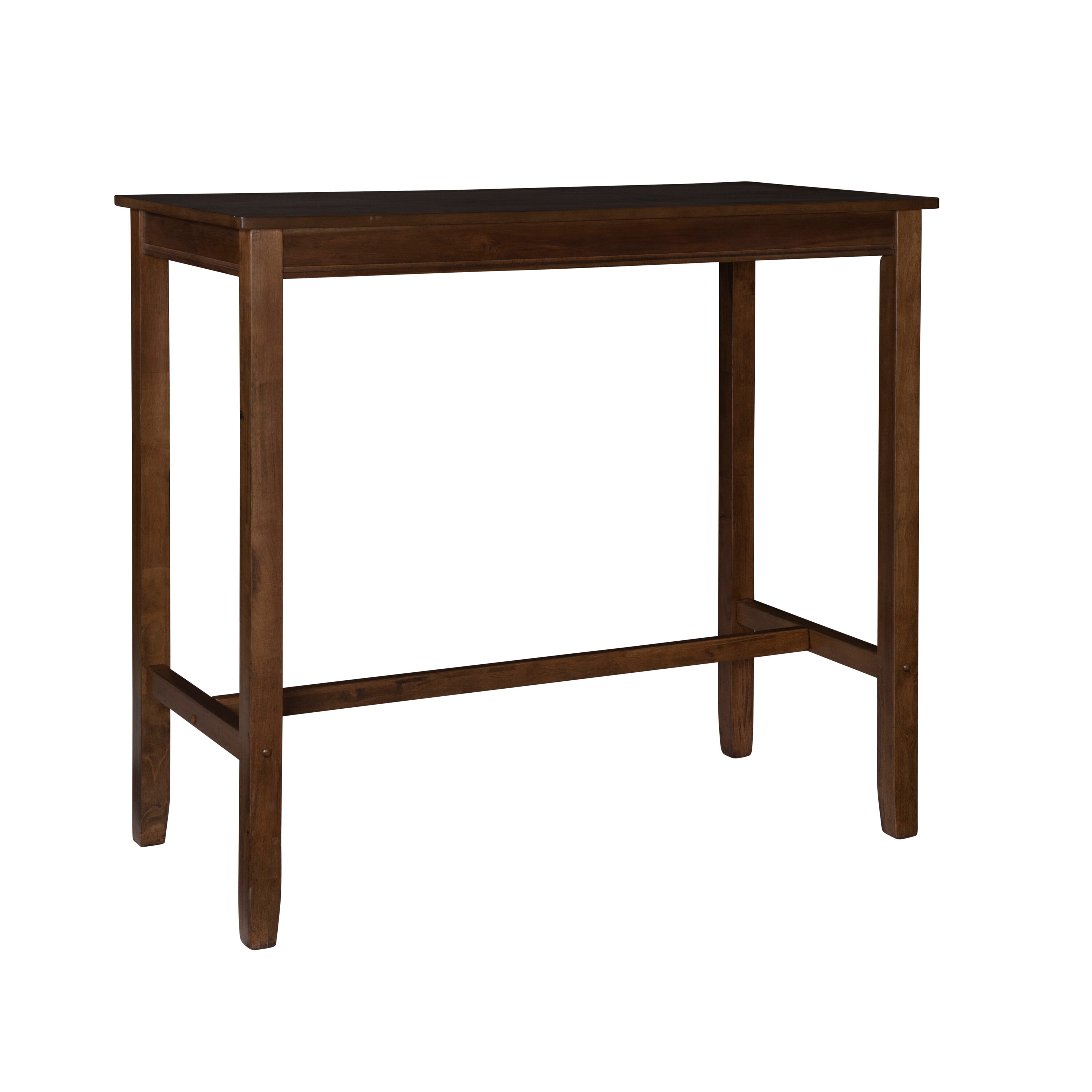 Claridge 50.75" Rustic Reclaimed Wood Bar-Height Pub Table