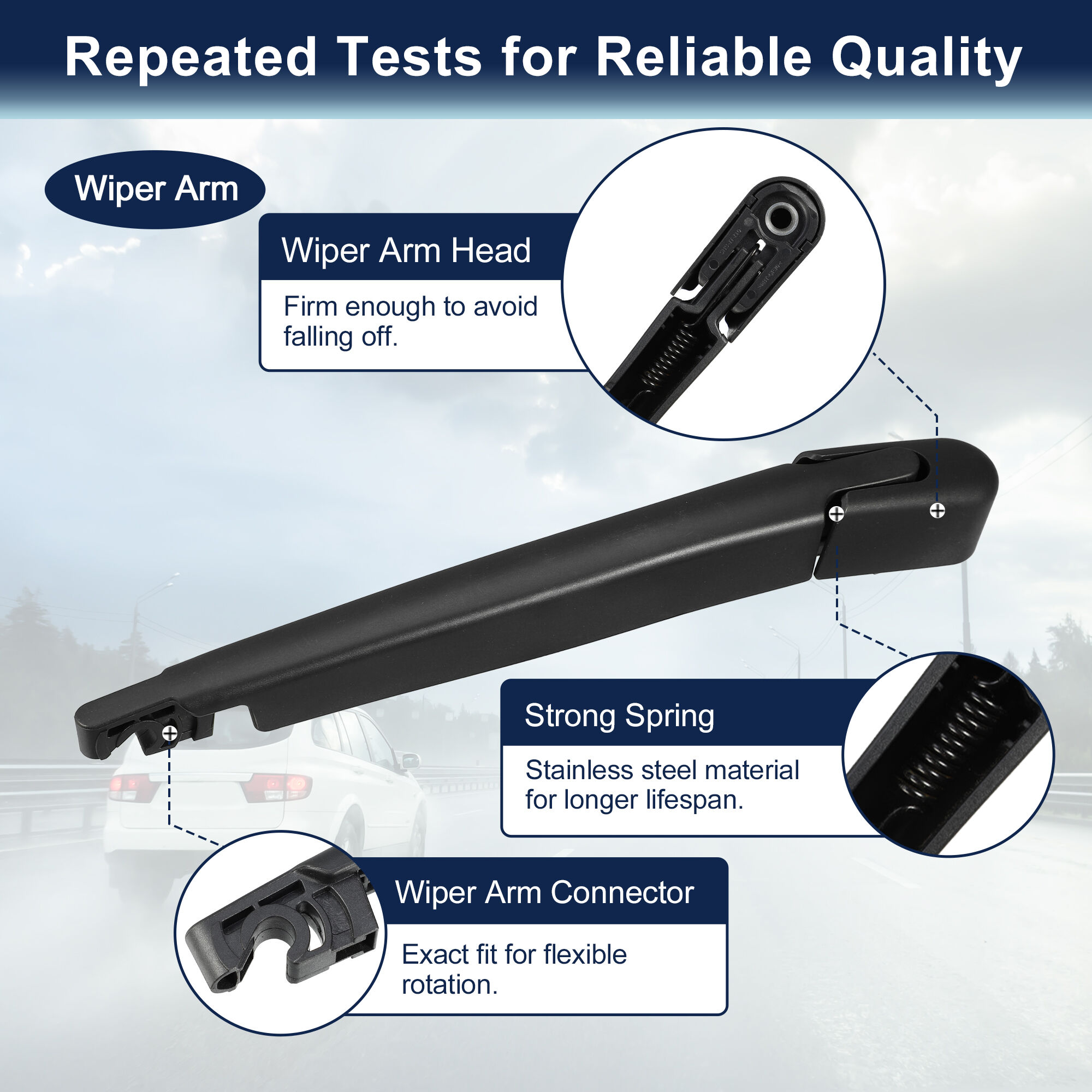 Unique Bargains S26010400UX5470 Wiper-Blades - View #4