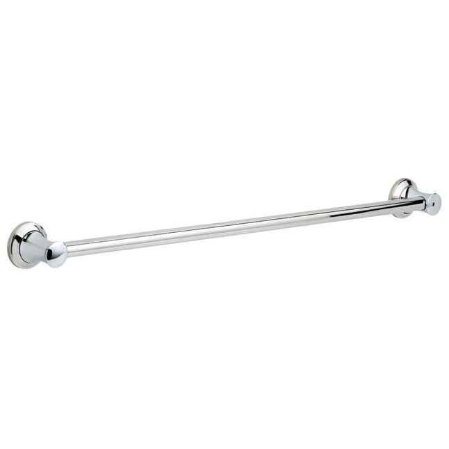 Delta Traditional 36-in Polished Chrome Wall Mount (ADA Compliant) Grab Bar Delta Traditional 36-in Polished Chrome Wall Mount (ADA Compliant) Grab Bar
