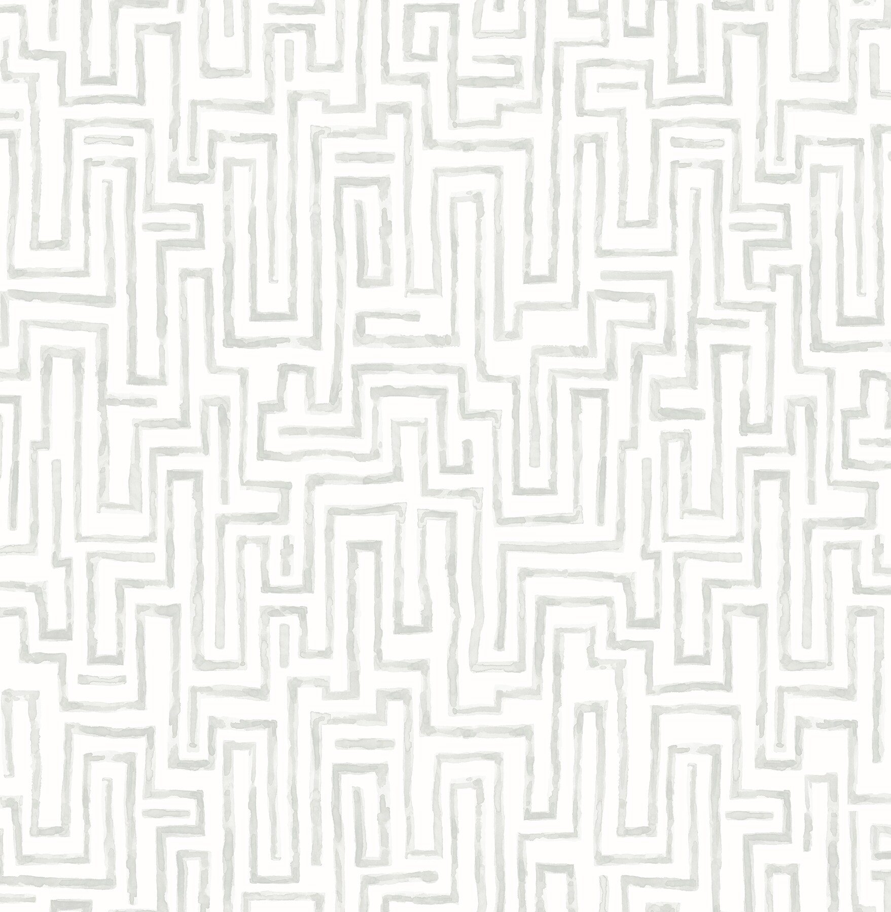 A-Street Prints 2861-25703 Equinox 56.4-Sq. Feet Grey Non-woven Geometric Unpasted Wallpaper