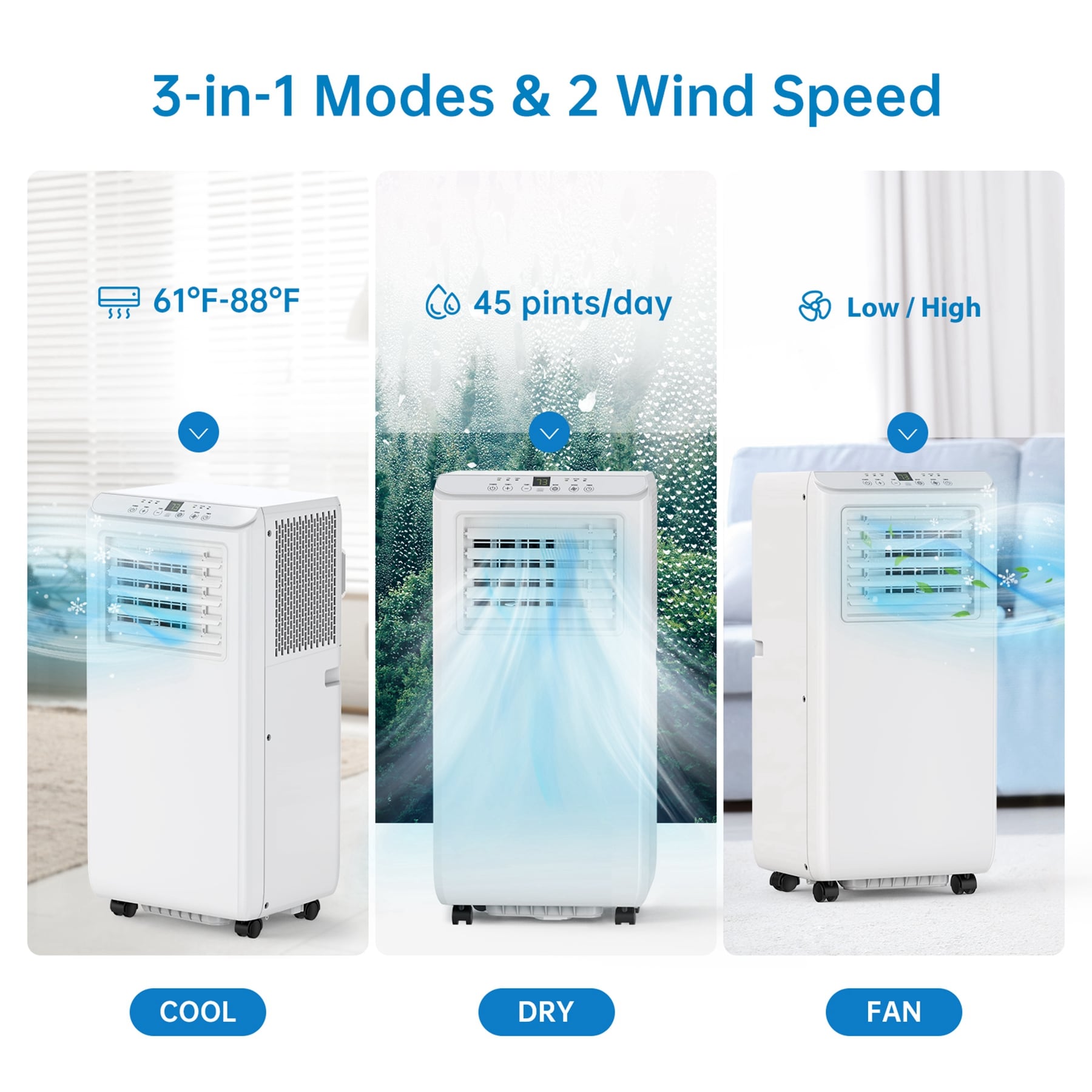 GarveeLife DUKEPHO-10G024Q2 Portable-Air-Conditioners - View #3