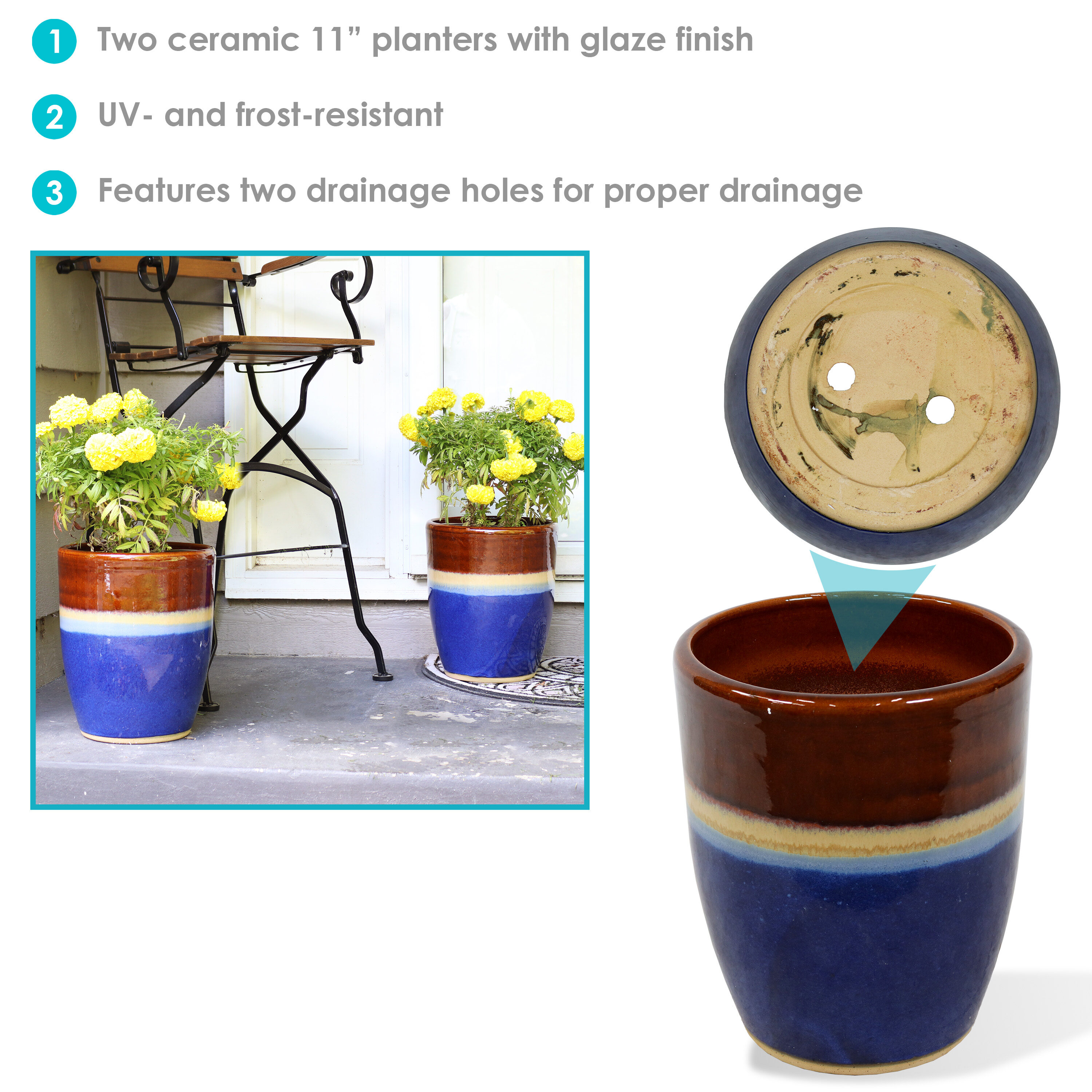 Sunnydaze Decor AP-002 Planter-Window-Box - View #8
