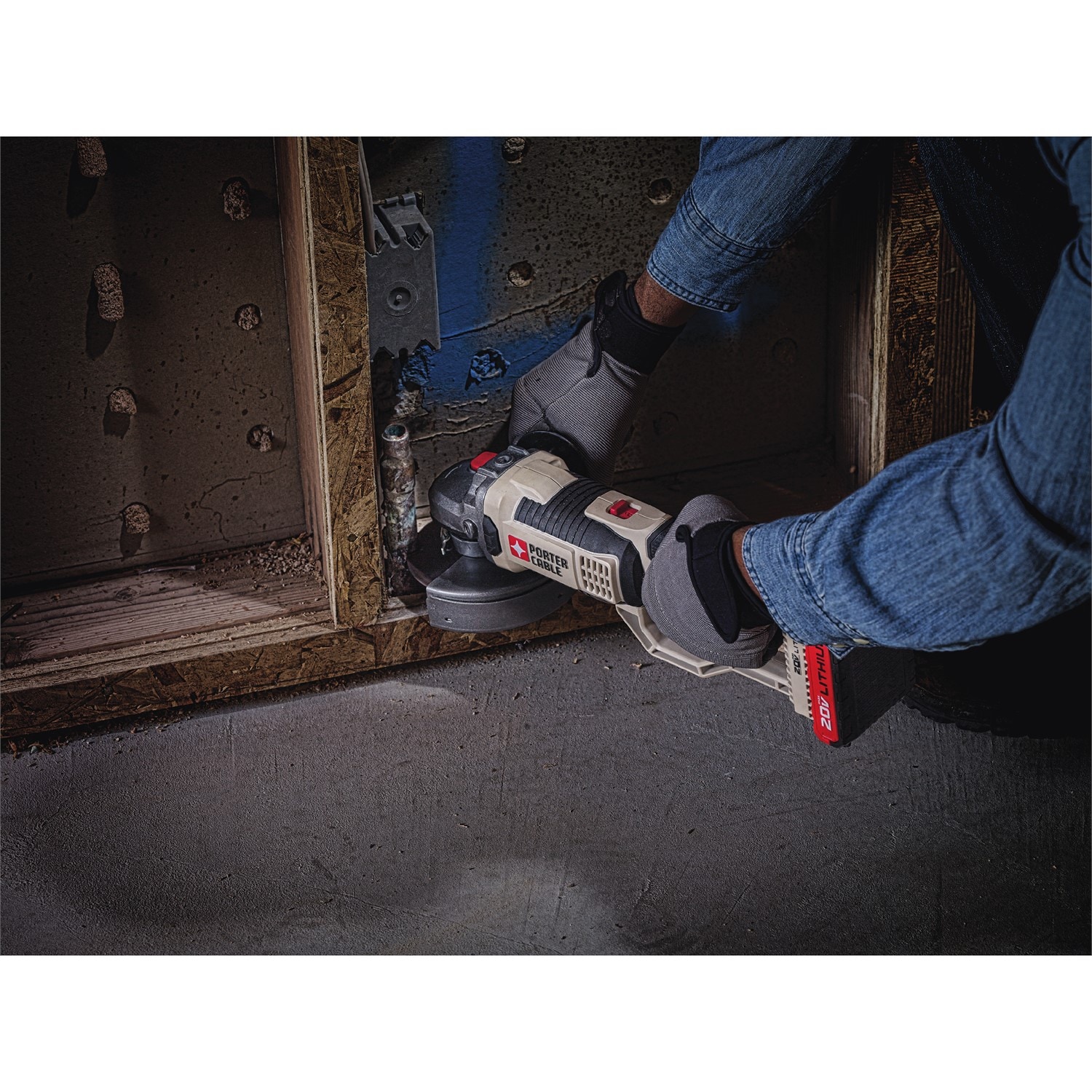 Porter cable best sale angle grinder 20v