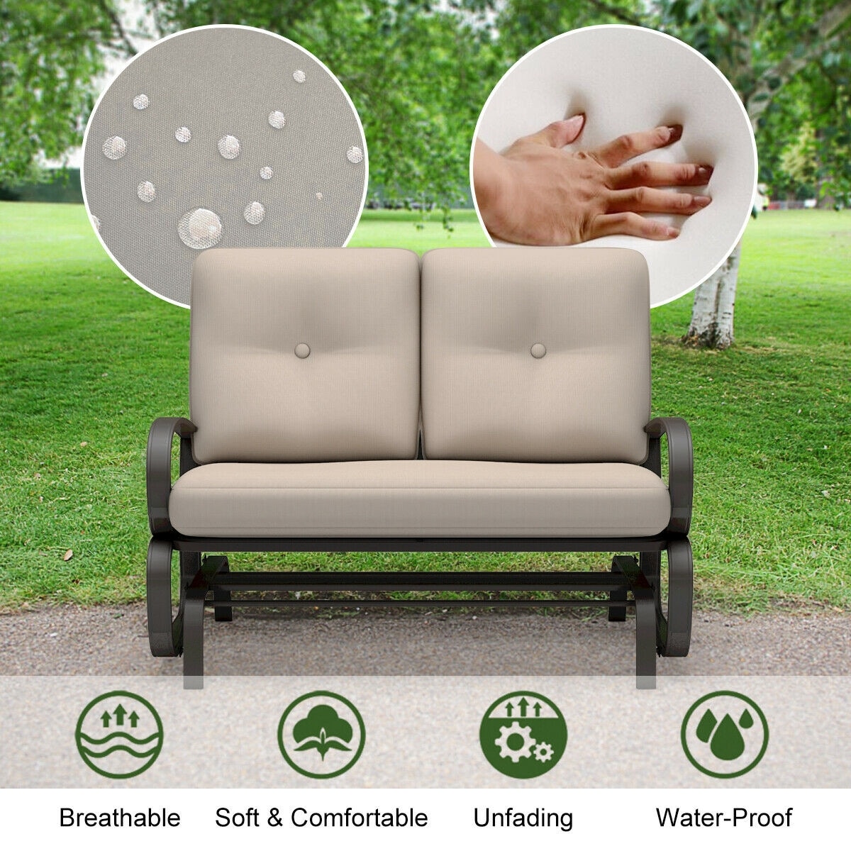 Slickblue D-CO-EB38715WH benches - View #2