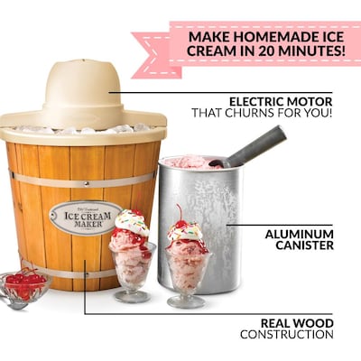 Ice and Salt Required Ice Cream Makers at