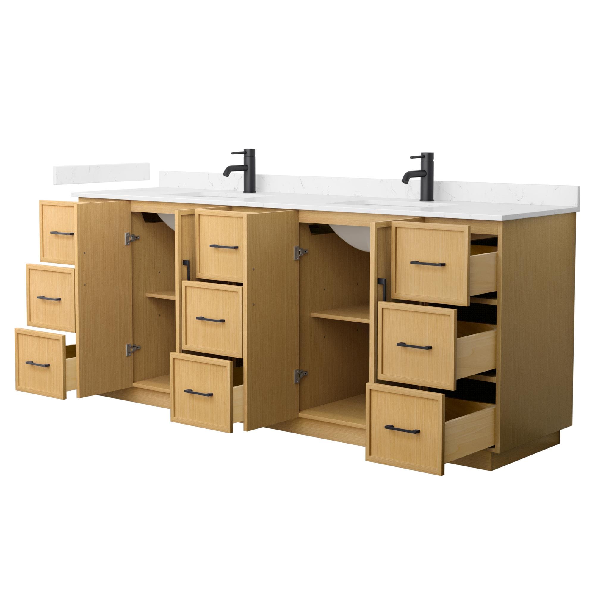 Wyndham Collection WCH747484DIBCCUNSMXX Bath-Vanity-Combo - View #2