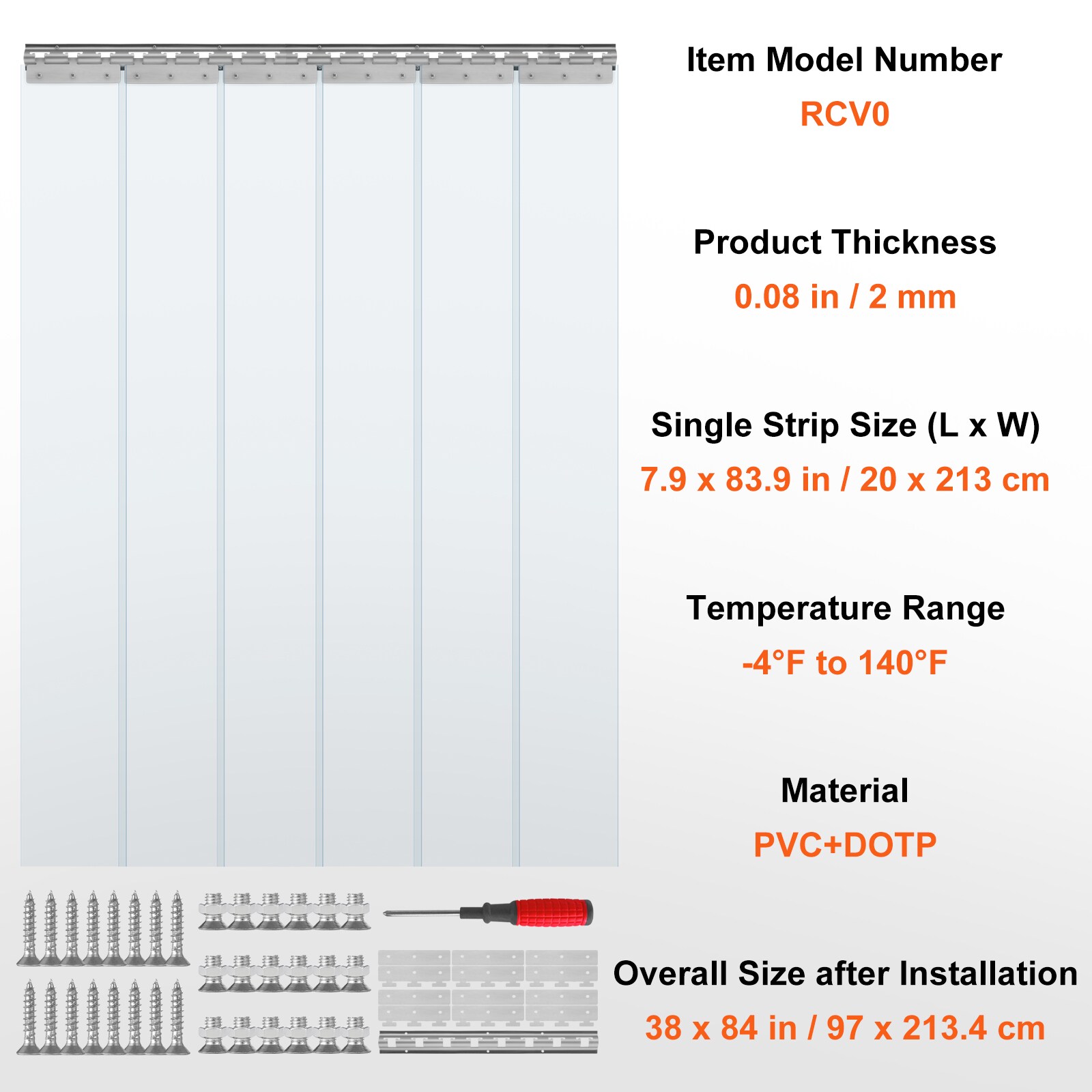 VEVOR SCPZMLPZGHMP01393V0 Door-Accessories - View #7