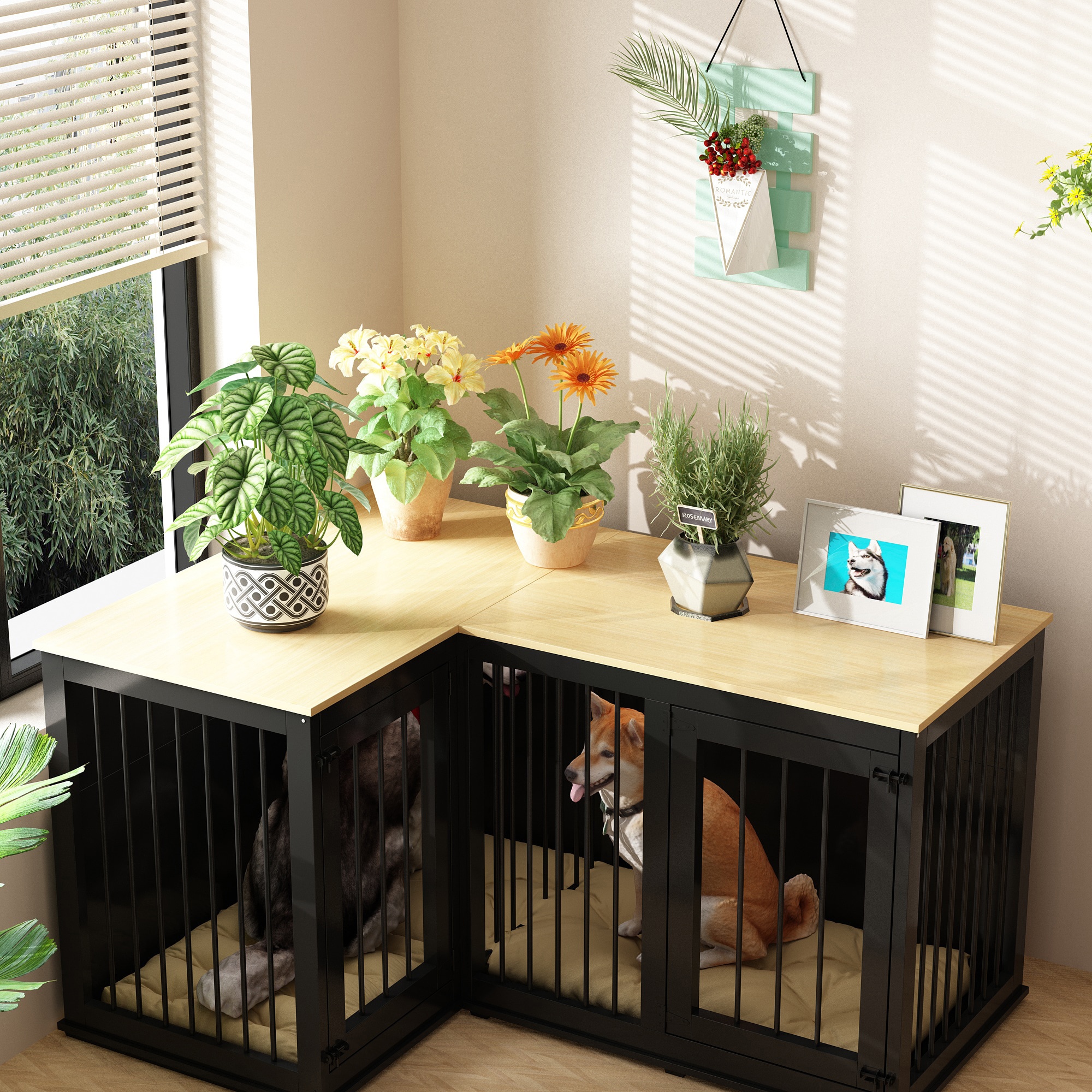 FUFU&GAGA LJY-RA0027-03+04 Dog-Houses - View #3