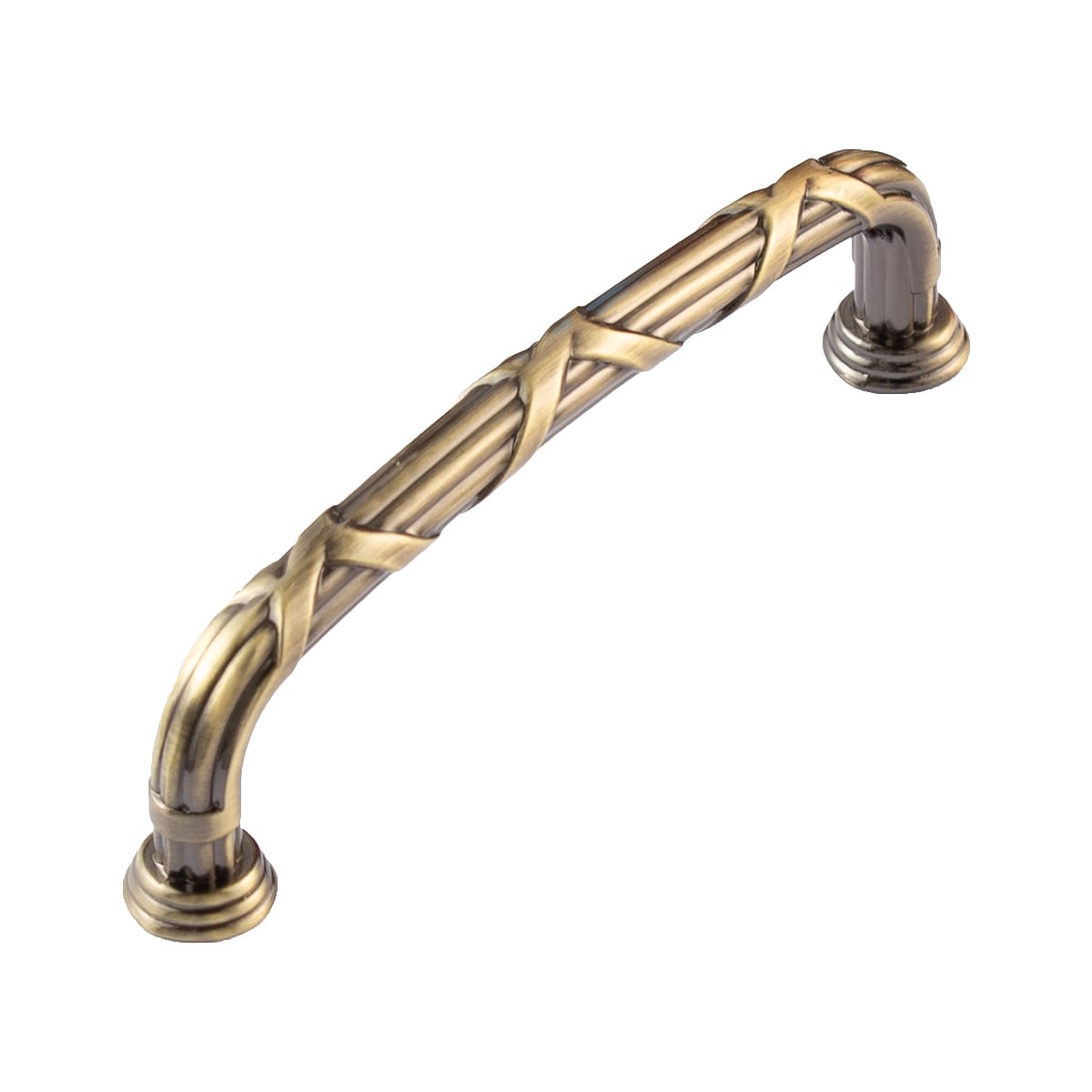 Utopia Alley HW444AB-10 HW444XXX Antique Brass Rectangular Classic Cabinet Knob