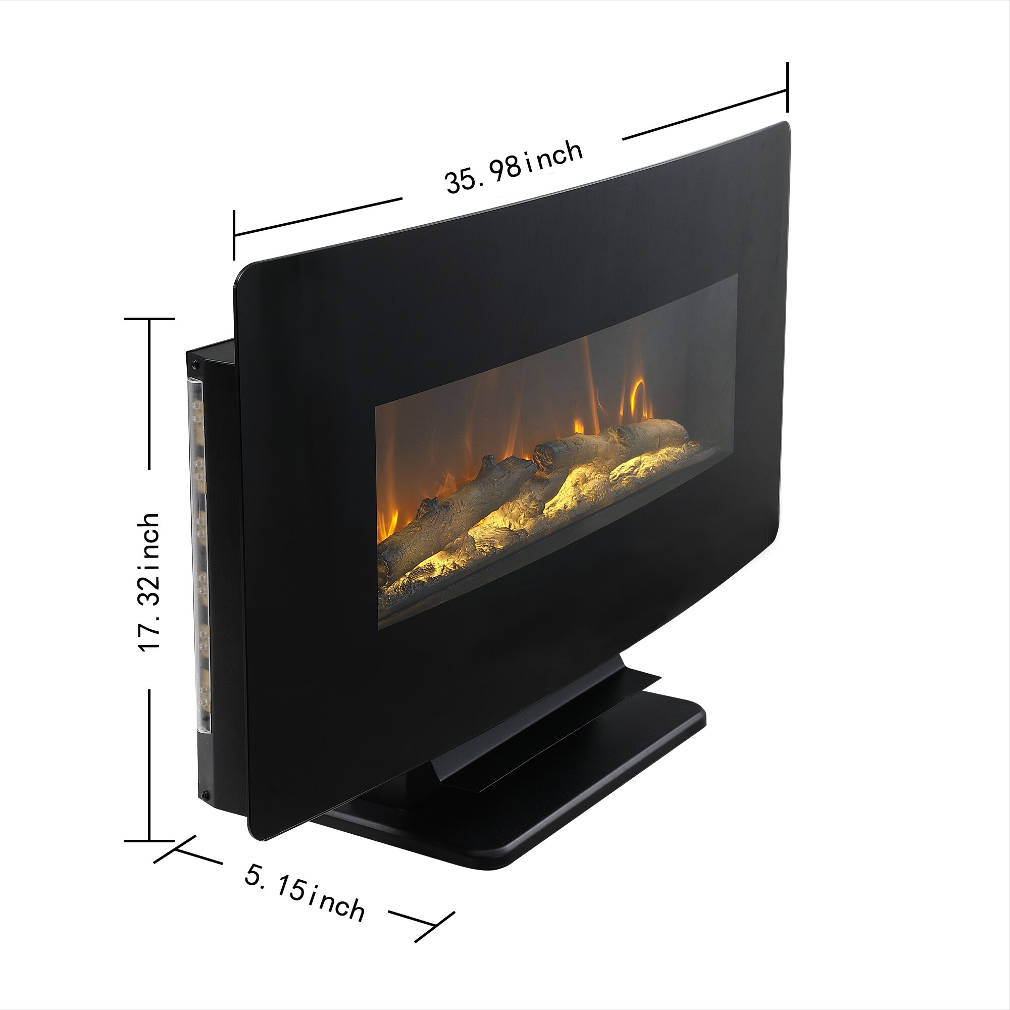 Kahomvis SUNS-QPW1-7823 Electric-Fireplaces - View #2