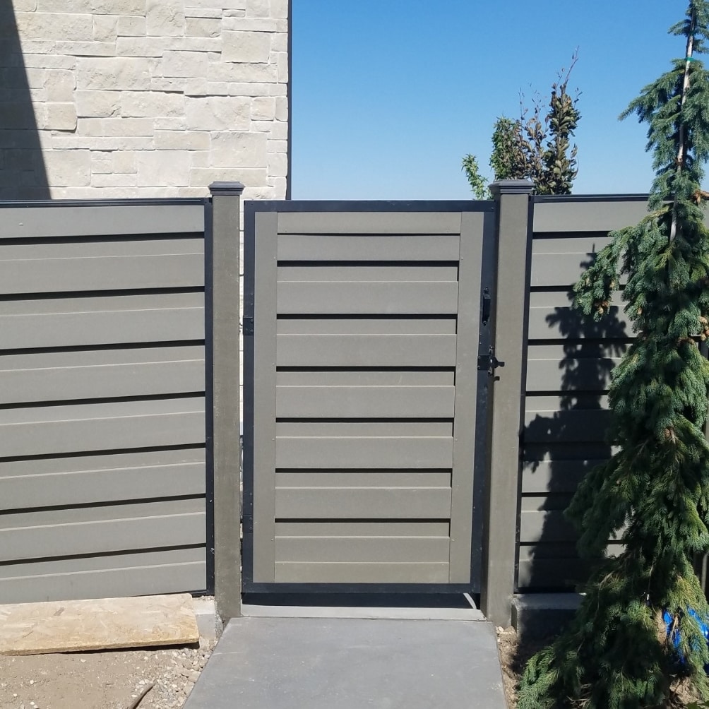 Trex Fencing Horizons 6-ft H X 4-ft W Winchester Grey Residential ...