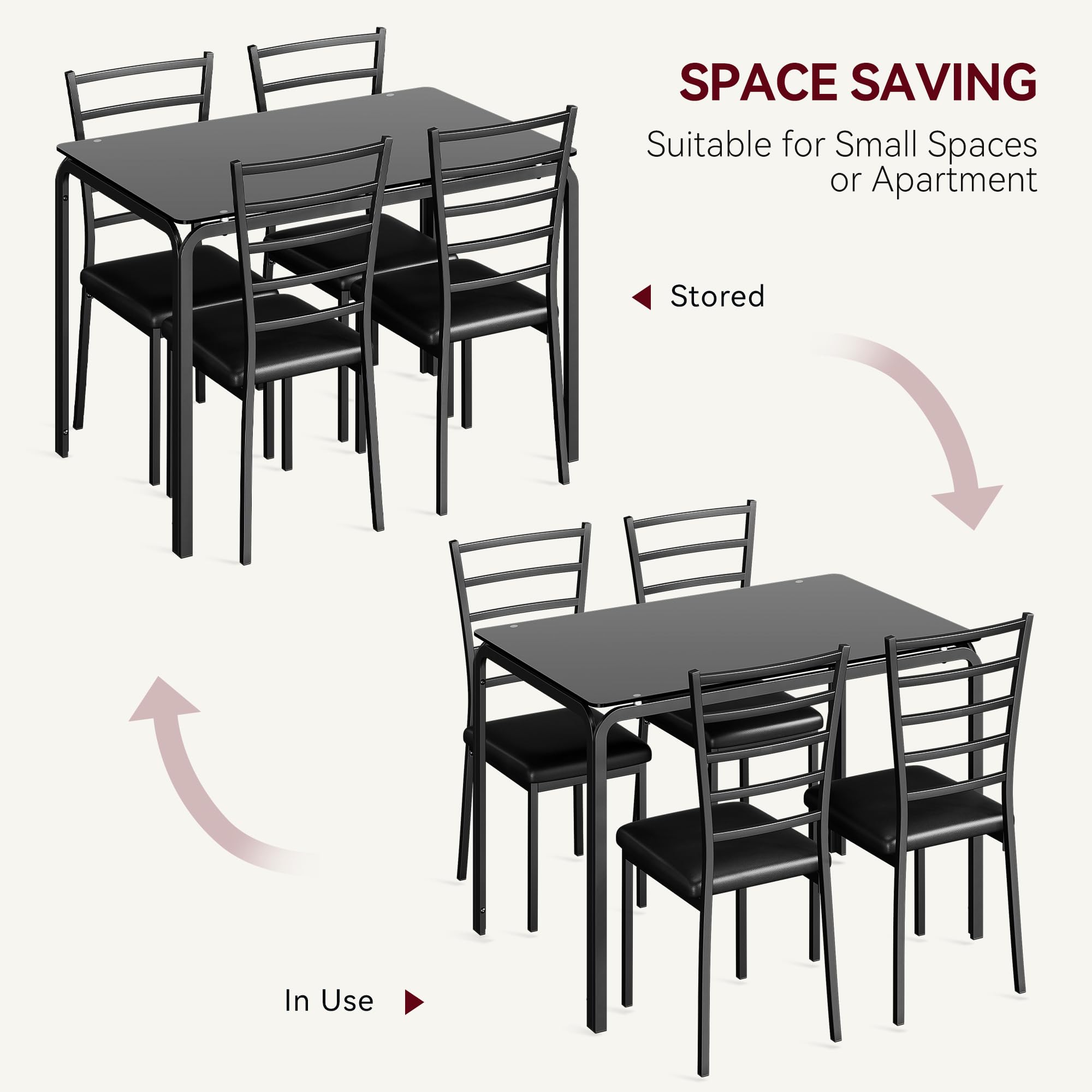 GarveeLife LSLX-PHO-0ZI7 Dining-Tables - View #5