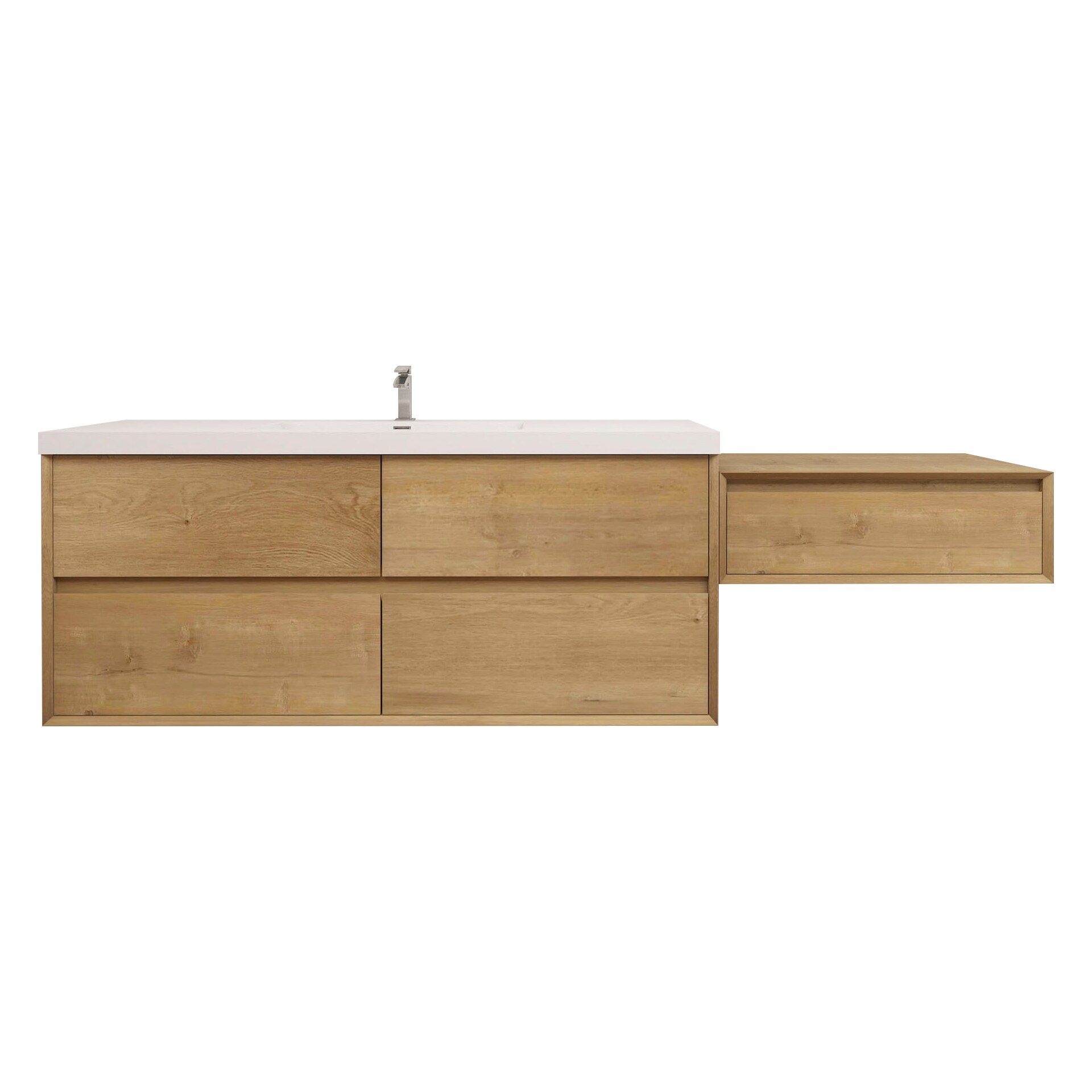 BV Better Vanity SLIM17-60S+30-OAK Bath-Vanity-Combo - View #2