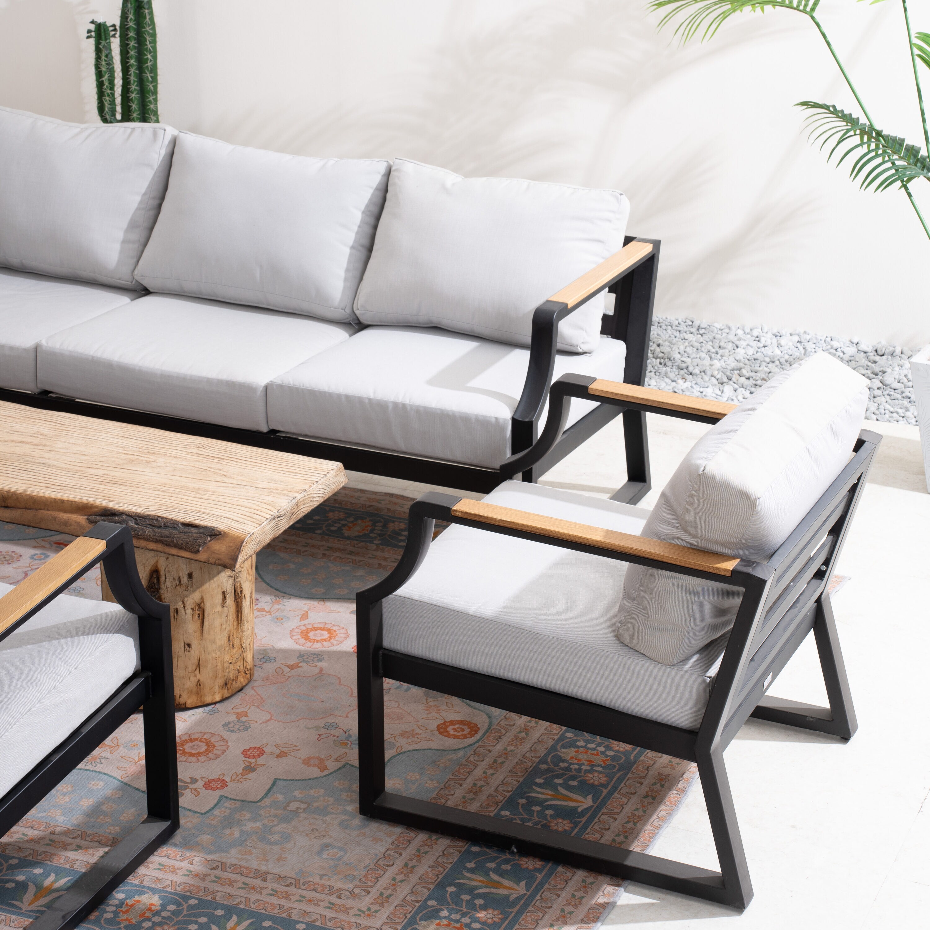 Direct Wicker DWS-2101B&24927TA Patio-Conversation-Sets - View #6