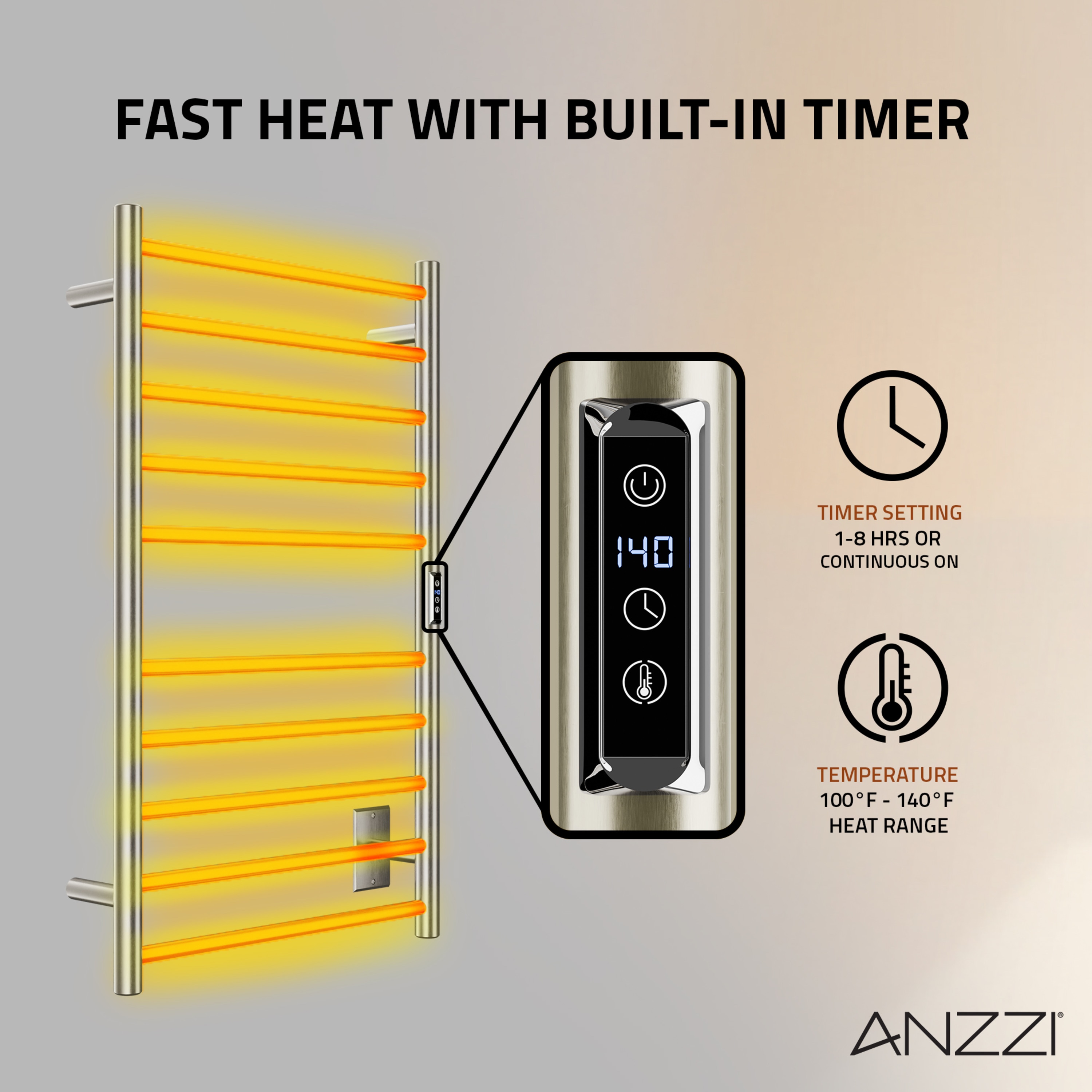 ANZZI TW-WM104BN Towel-Warmers - View #9