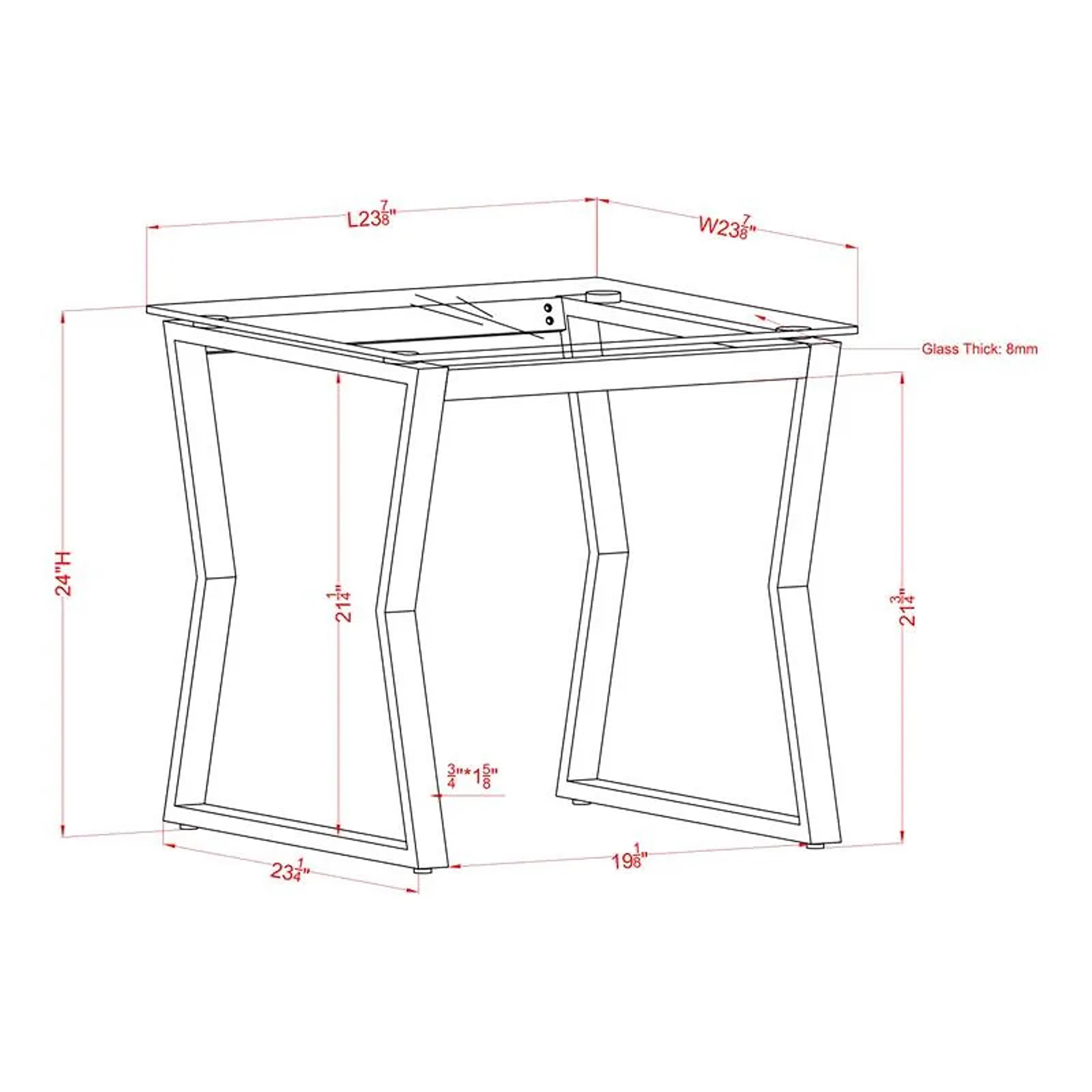 Furniture of America IDF-4405-2PC Accent-Table-Sets - View #6