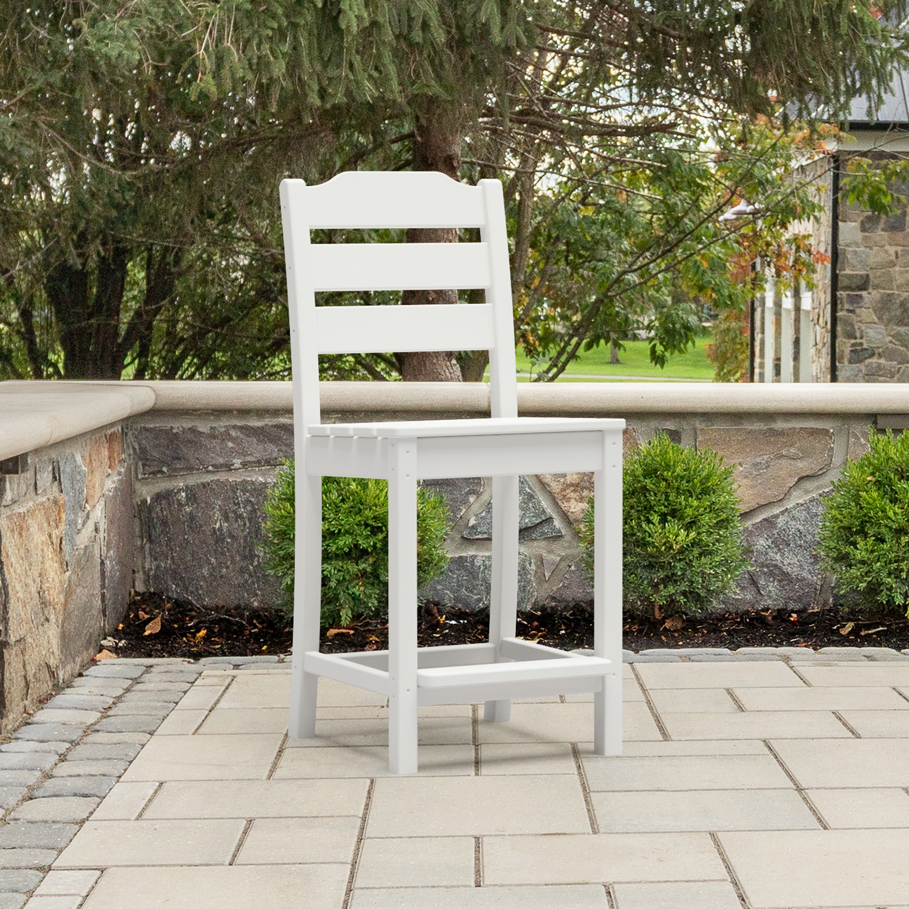 POLYWOOD PWS2537-1-WH Patio-Dining-Sets - View #3