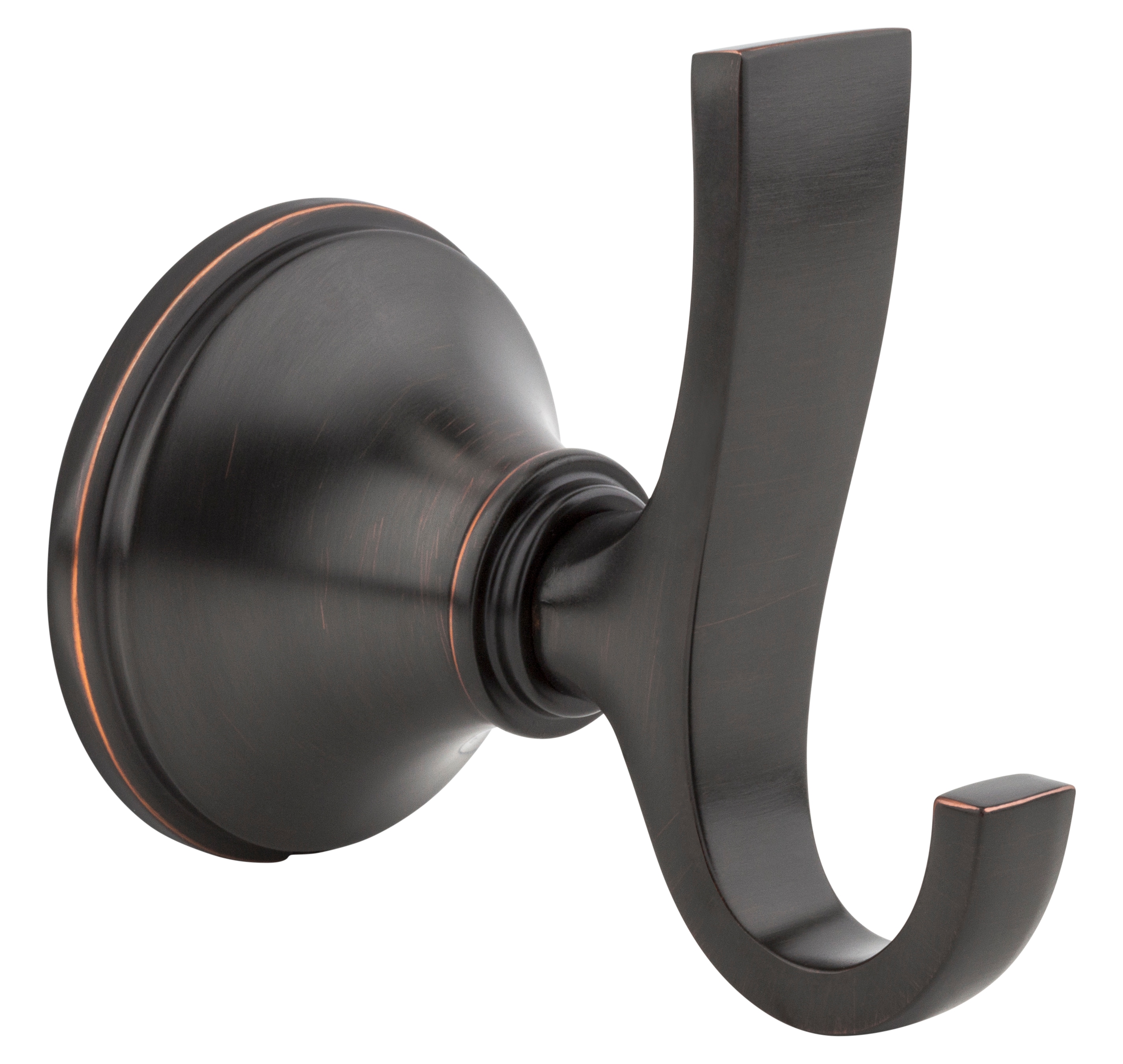 Pfister BRH-FE1 Bronze Park Avenue Robe Hook With 2 Hooks & Concealed Mounting 