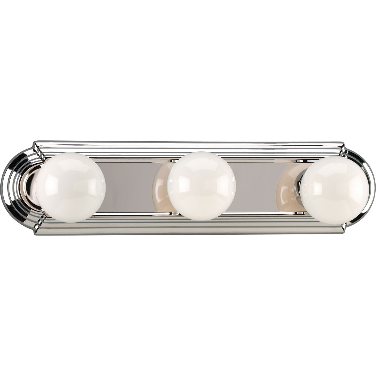 Progress Lighting P3038-15 Broadway 18-in 3 -Light Polished Chrome Transitional Vanity light