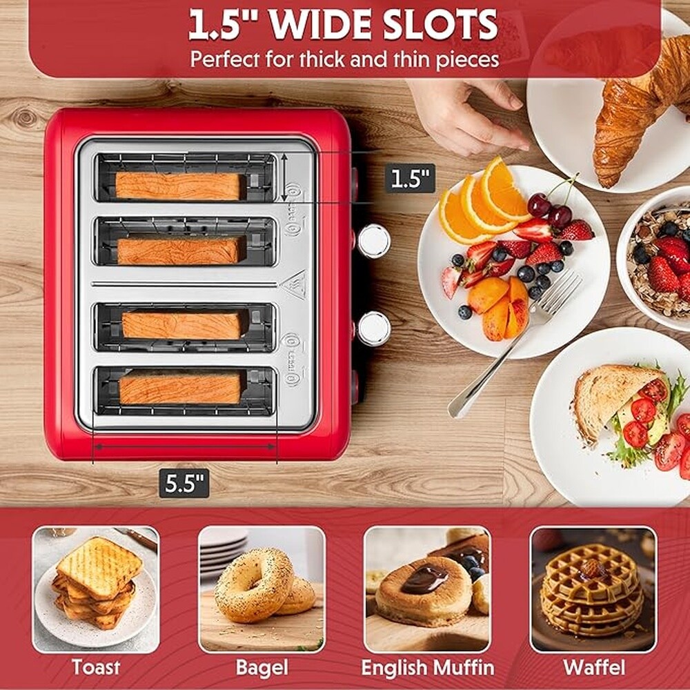 BUYDEEM BD-DT640-RD toasters - View #6