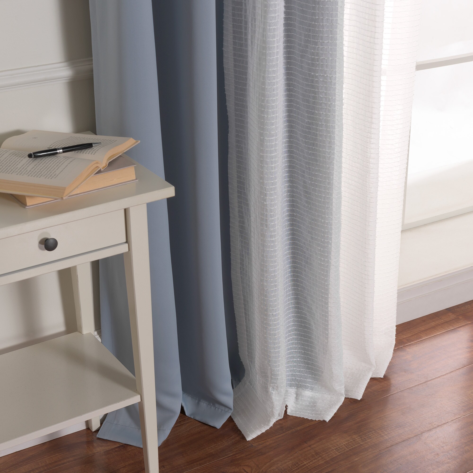 Best Home Fashion MM-STRIPE-84-MINGRN curtains - View #5