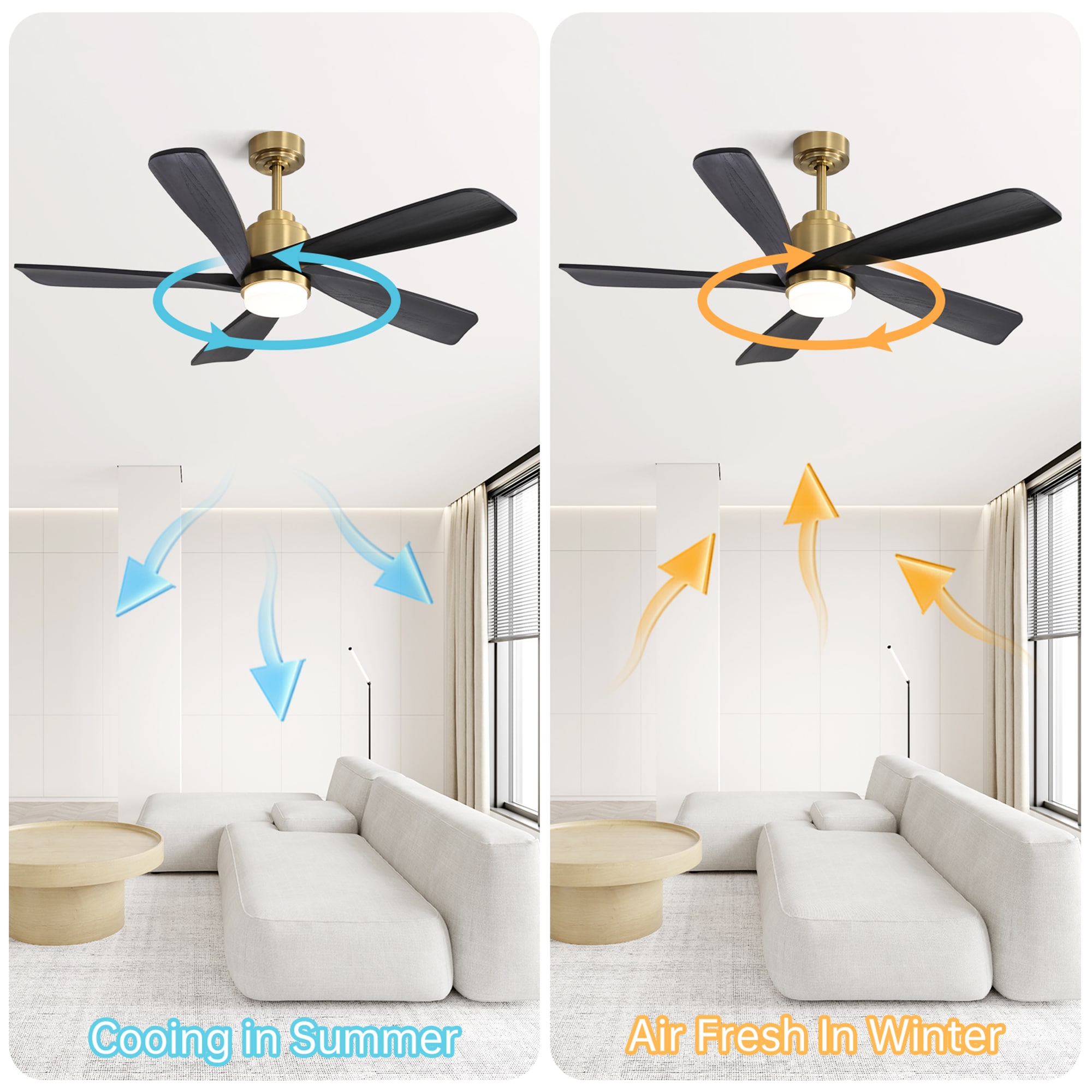 Bybafun YD1300029 Ceiling-Fans - View #3