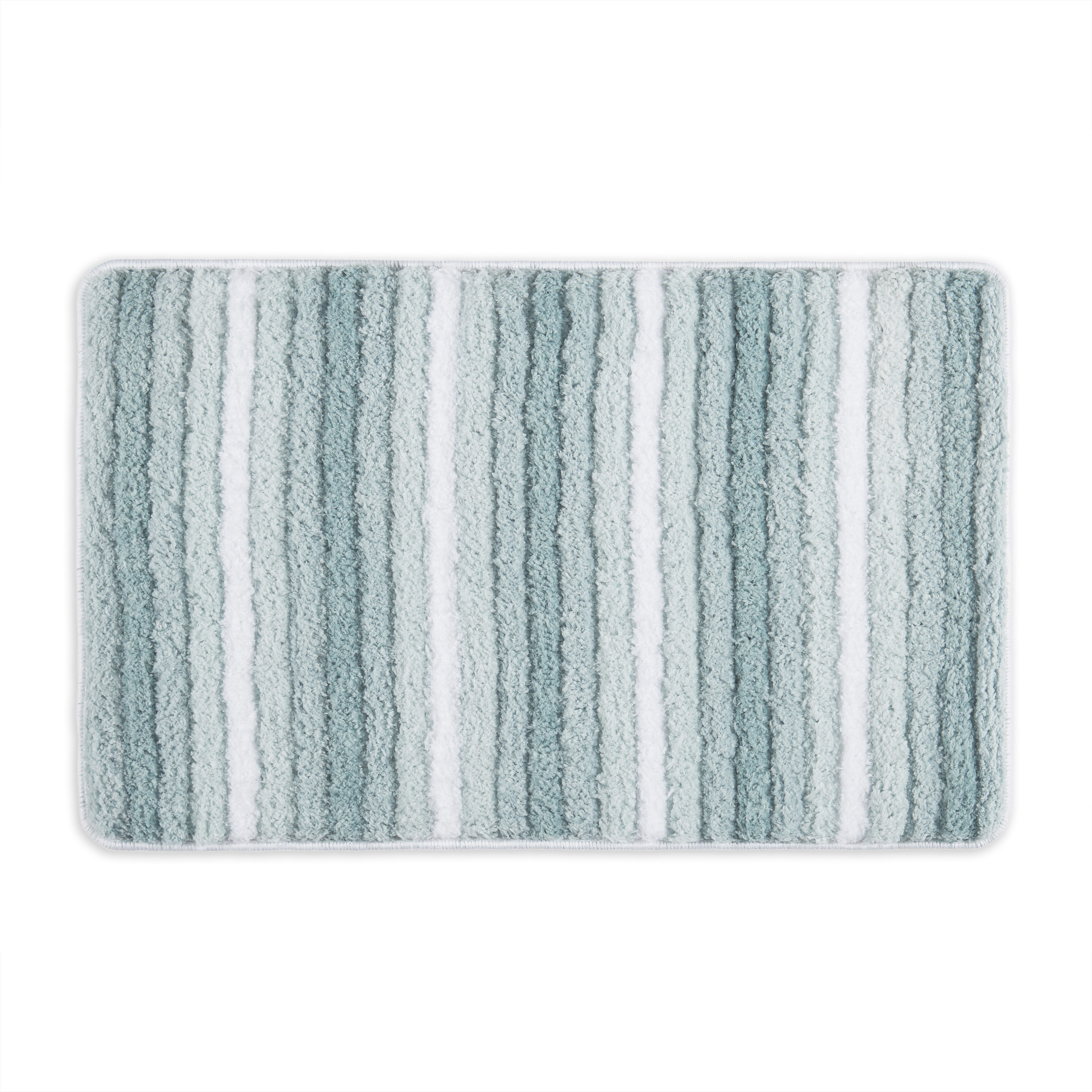 Home Dynamix 20-in x 30-in Mint Polyester Bath Mat at