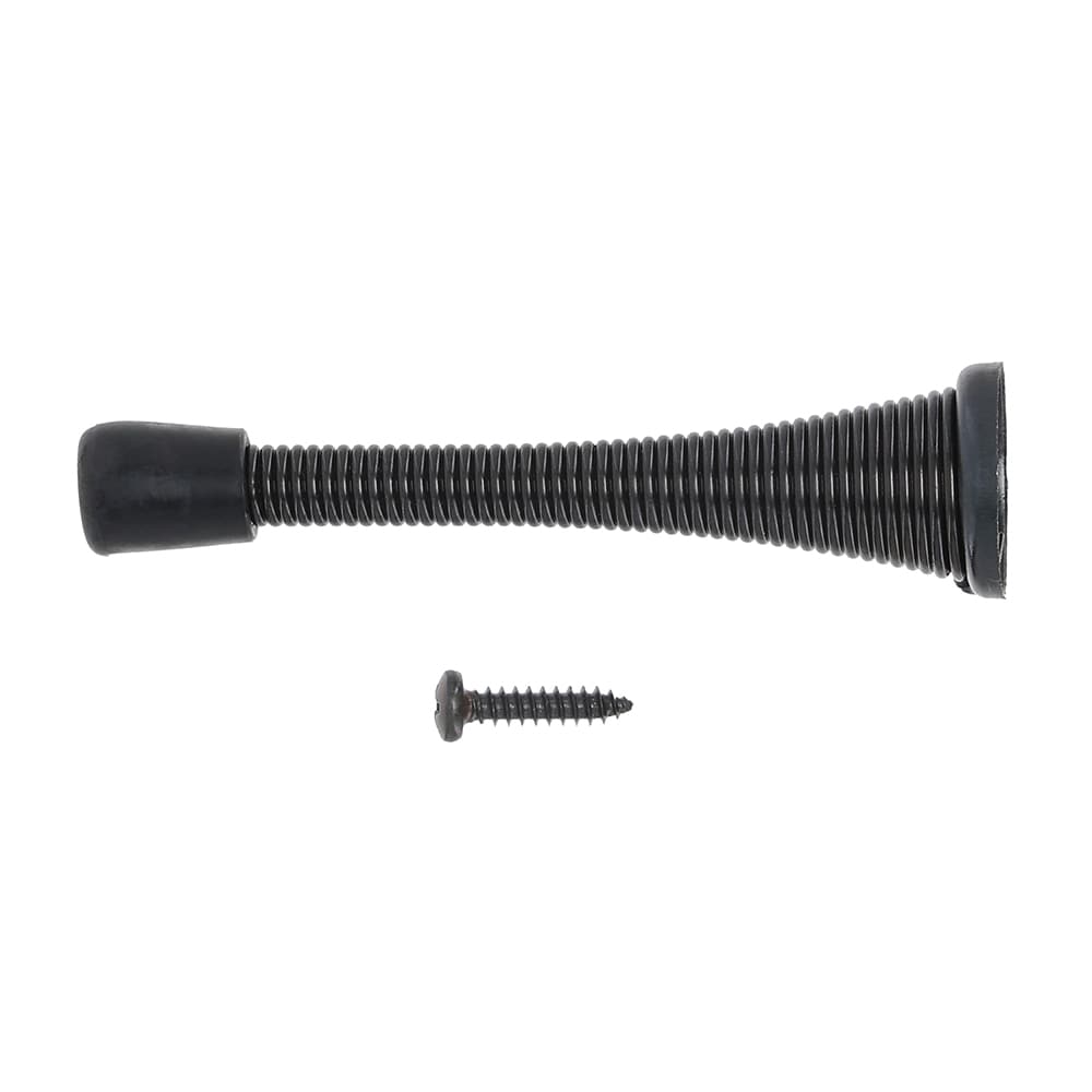 RELIABILT 3-in Oil-rubbed bronze Spring Door Stop 5 -Pack #605706