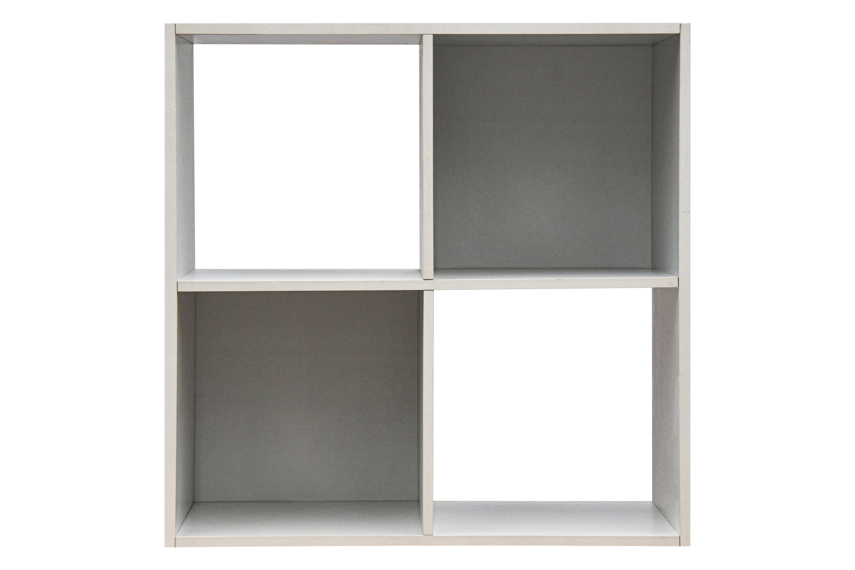 Style Selections 19.38-in H x 24.13-in W x 11.63-in D White Stackable Wood  Laminate 15 Cube Organizer in the Cube Storage Organizers department at