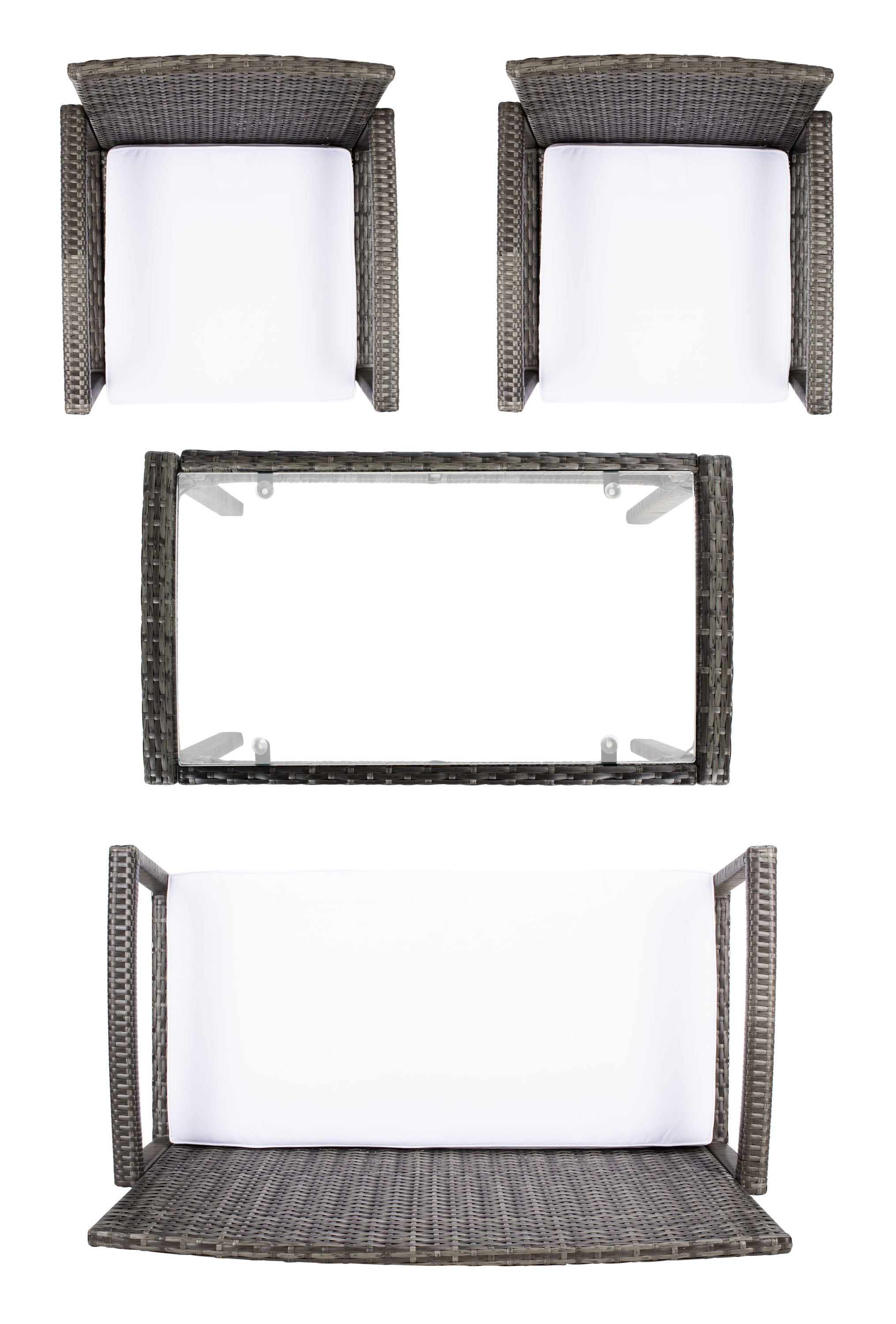 Safavieh PAT7507C Patio-Conversation-Sets - View #7