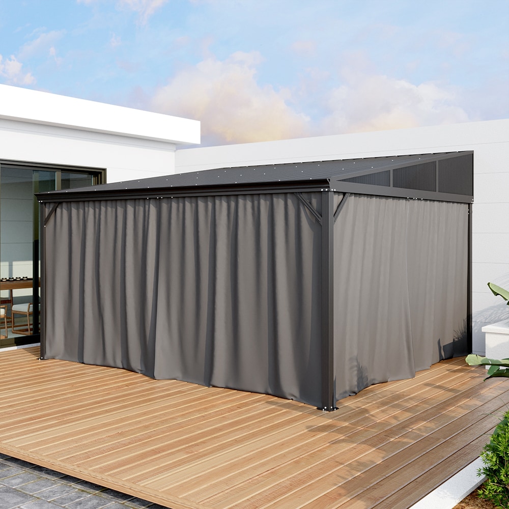 Homsee C-KF510012-02-ABC Wood-Resin-Gazebos - View #3