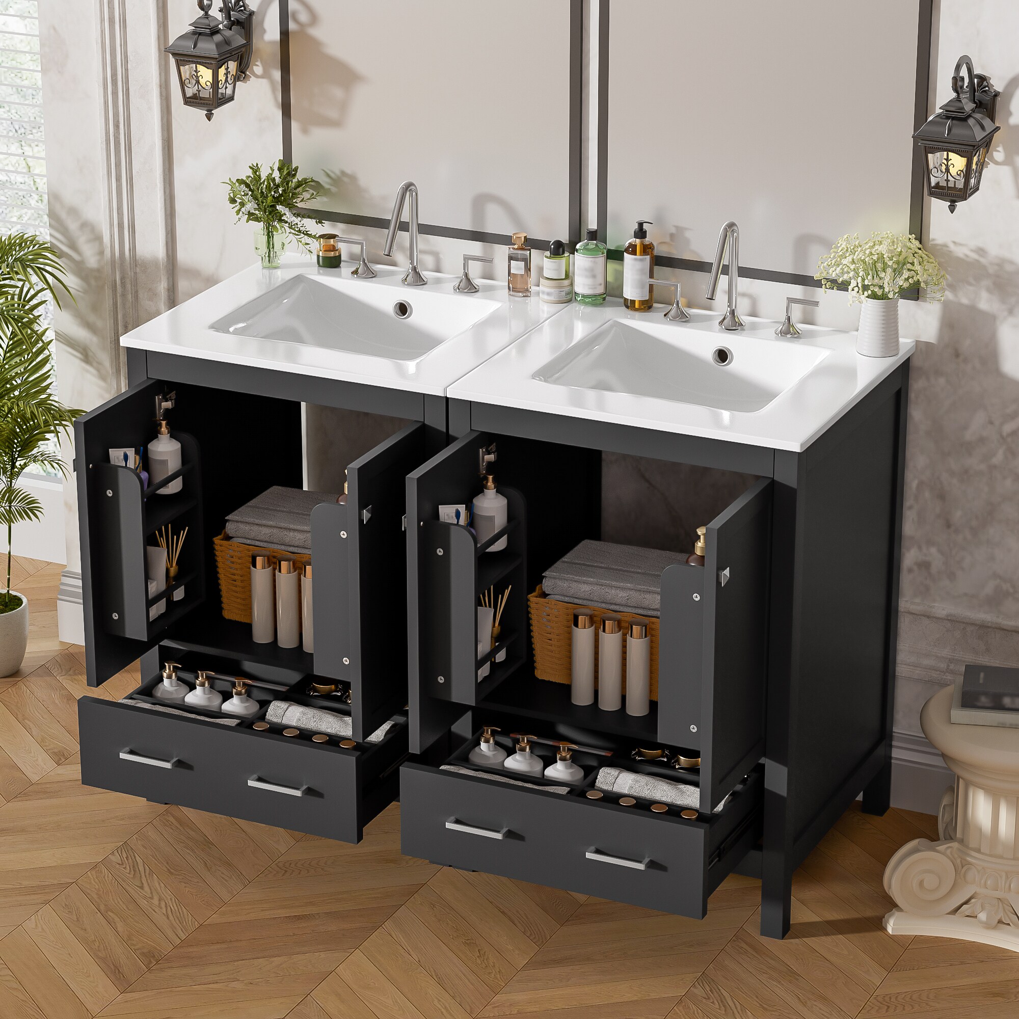 LOVMOR SF-WO-N729P000009B Bath-Vanity-Combo - View #8