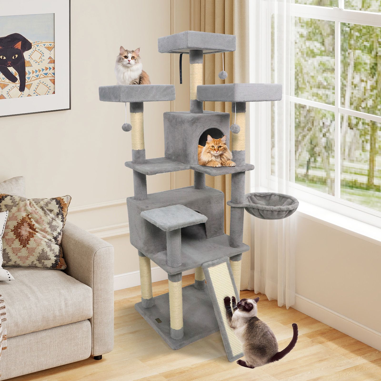 Slickblue D-CO-SH27401VP Cat-Trees - View #7