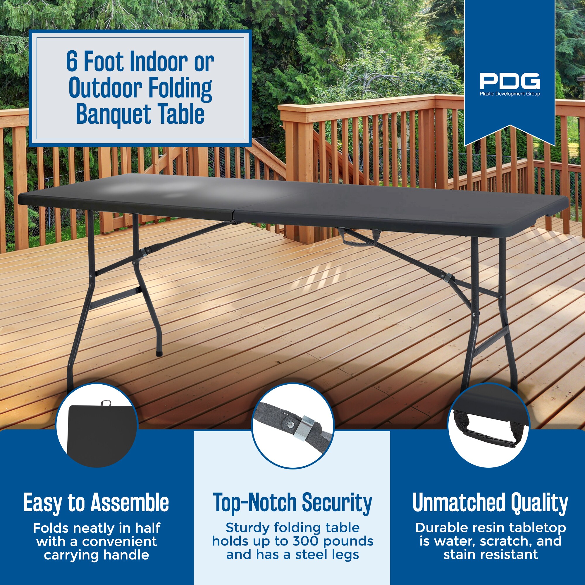 Plastic Development Group 291141 Folding-Tables - View #3