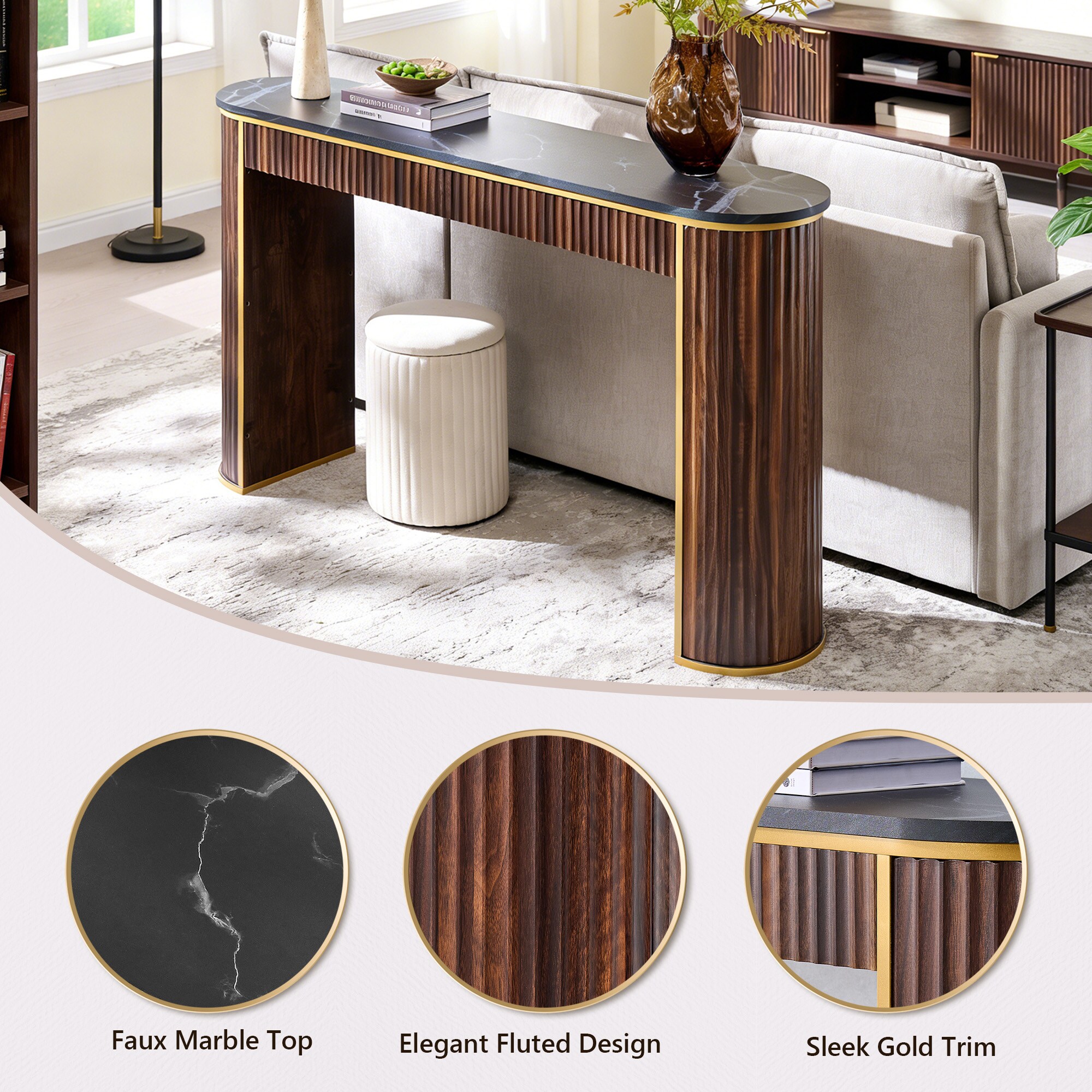 OKD YJ00005-DWT-LS Console-Sofa-Tables - View #6